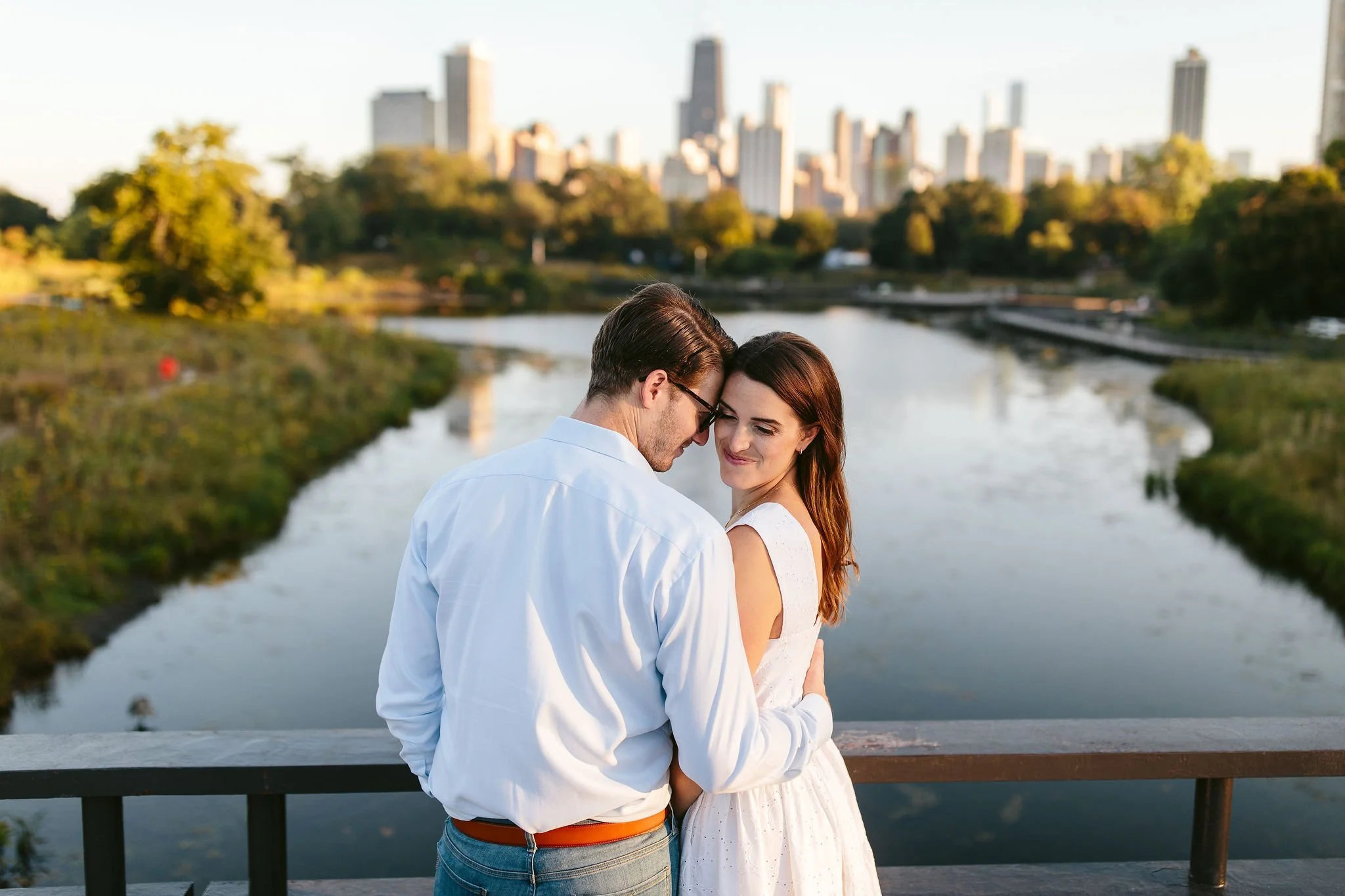 Maddie + Andrew, Serene Lincoln Park Engagement Session