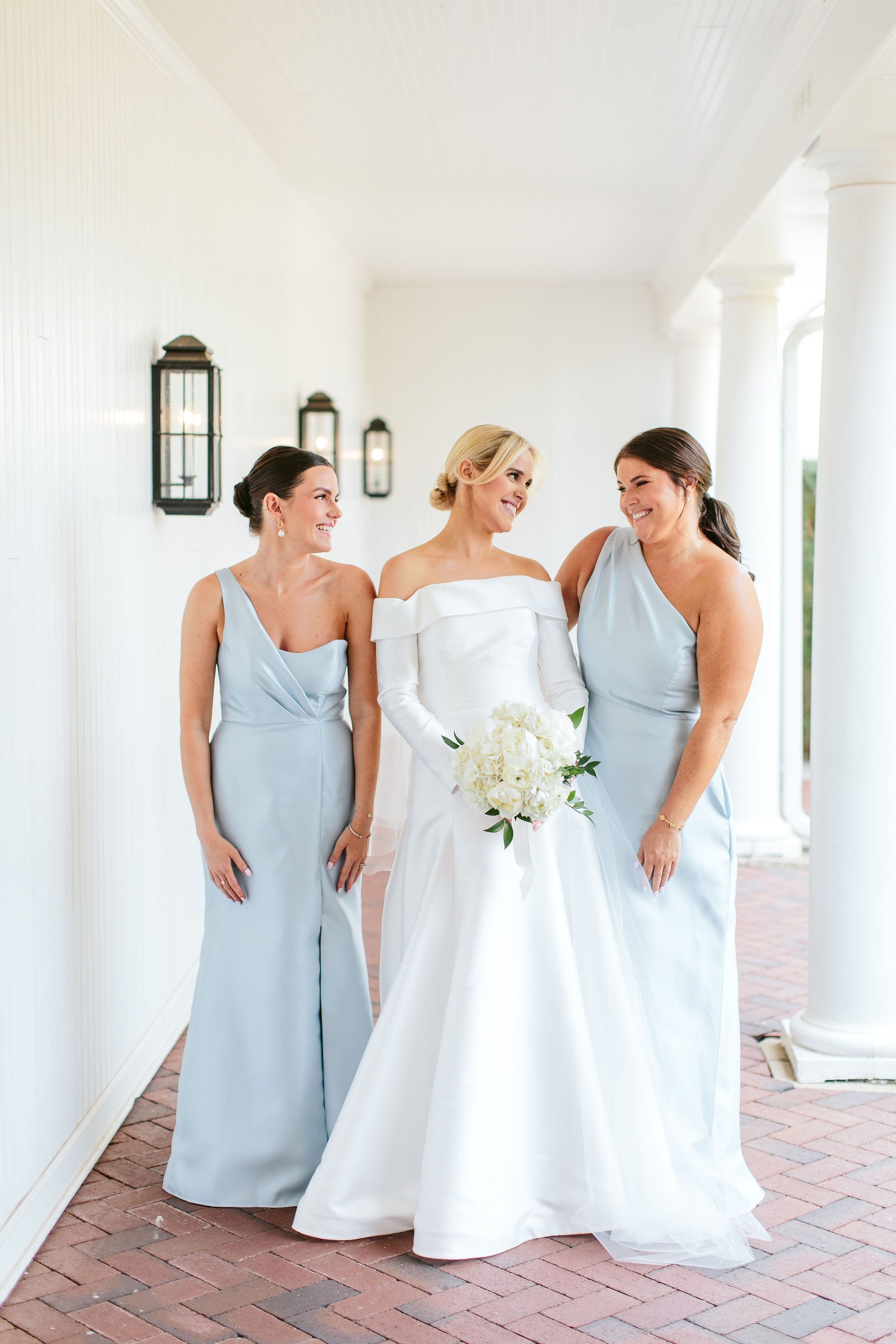 blue bridesmaid dress inspiration