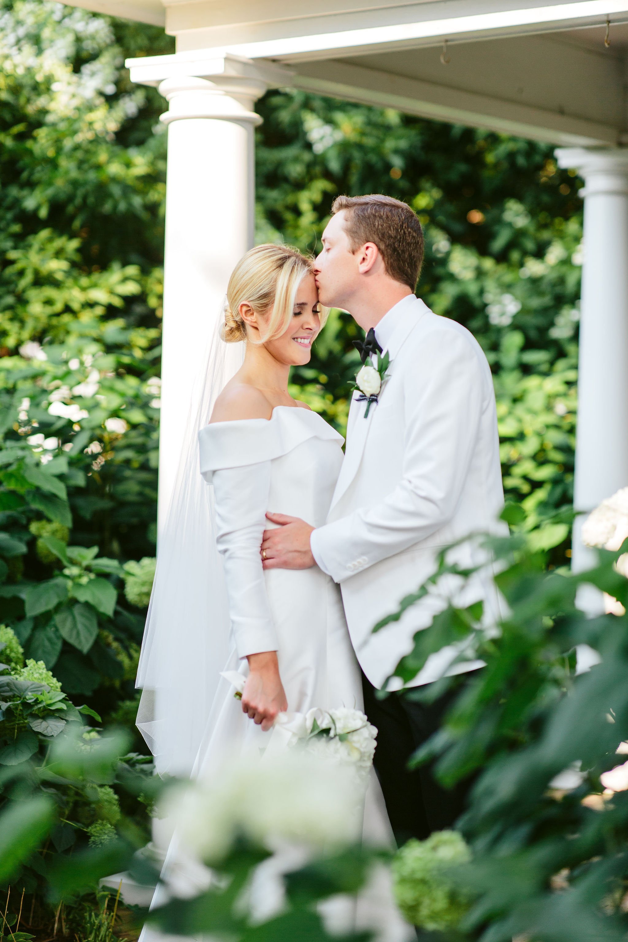 chicago wedding portrait at country club