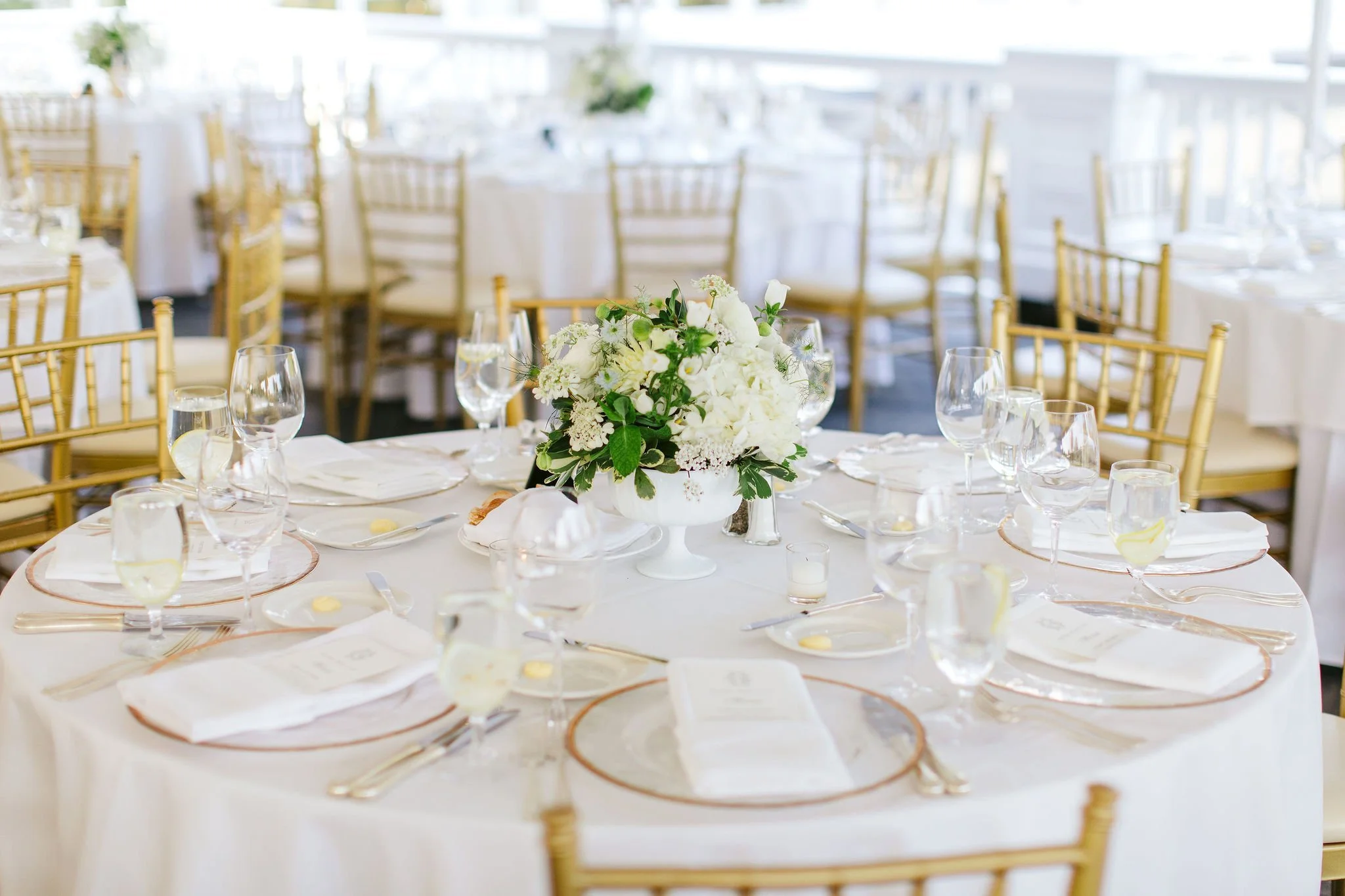 garden party wedding reception inspiration