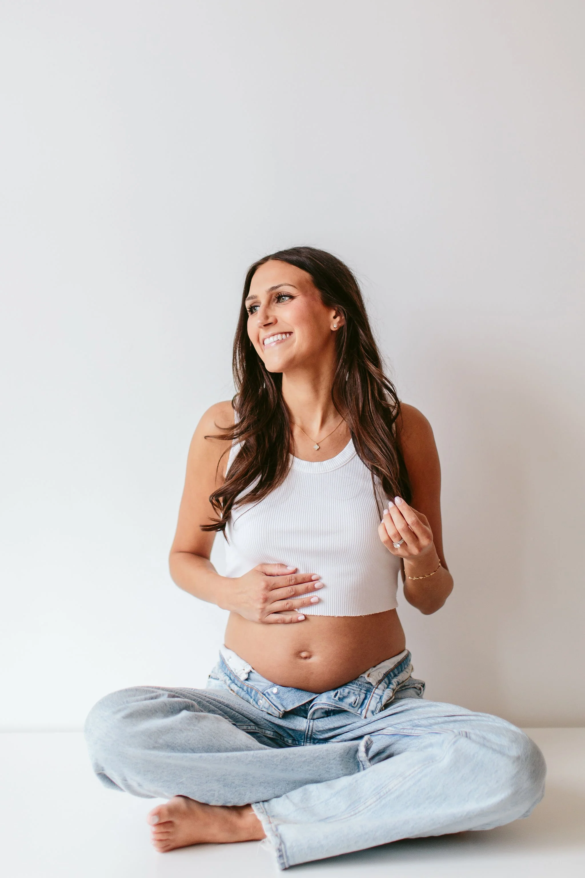 Chicago editorial maternity session
