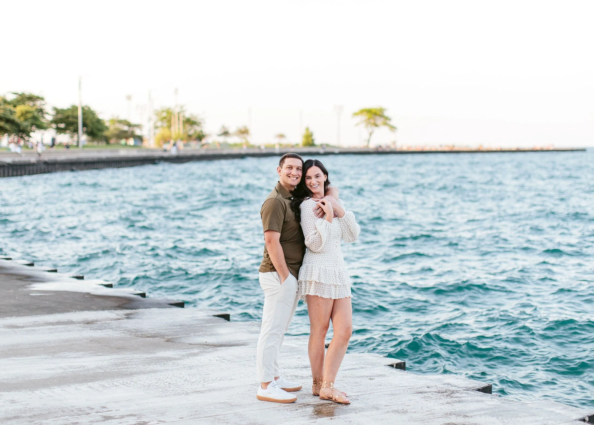 Pati + Willy, North Ave Beach Summertime Engagement