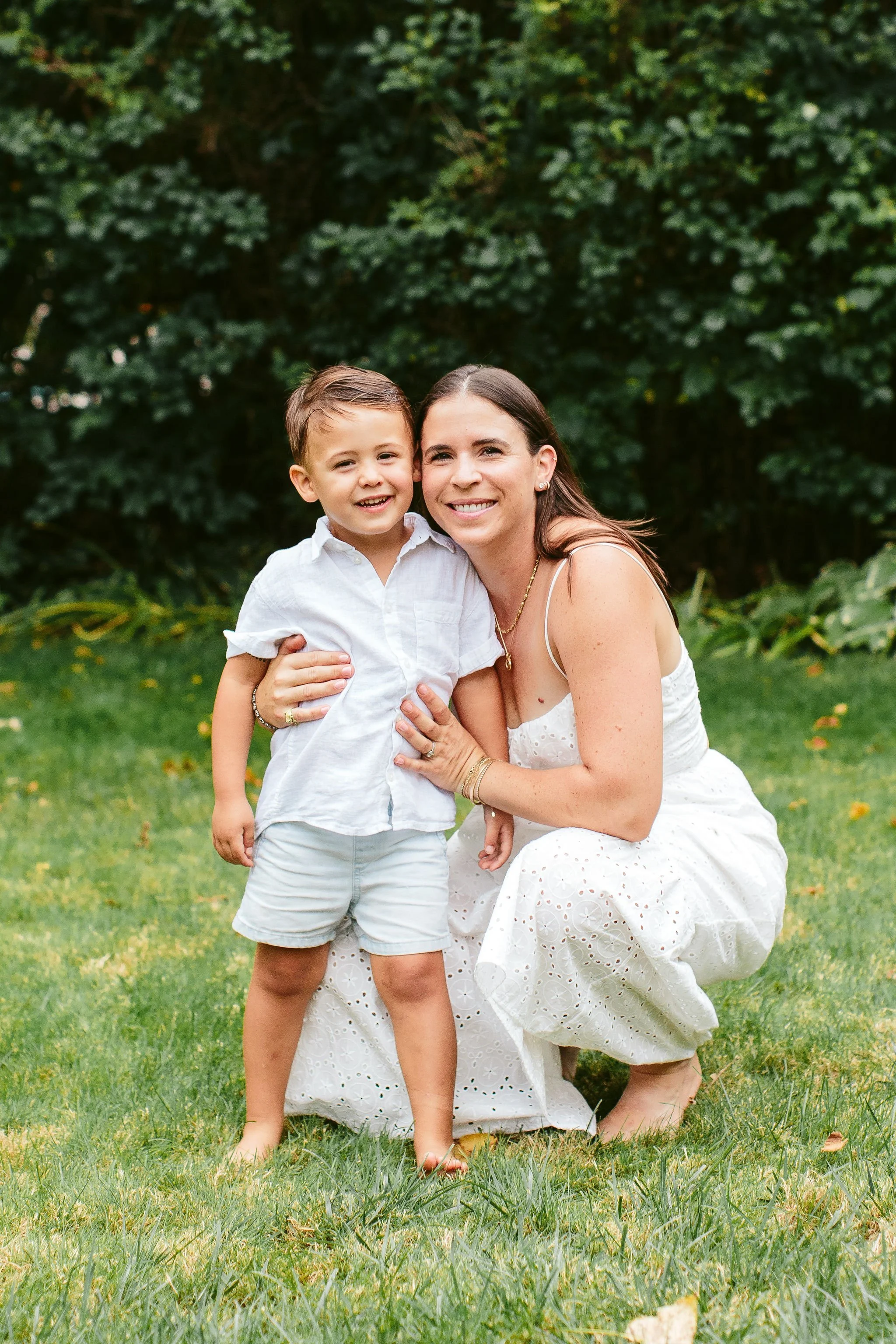 mother and son portrait in chicago, il
