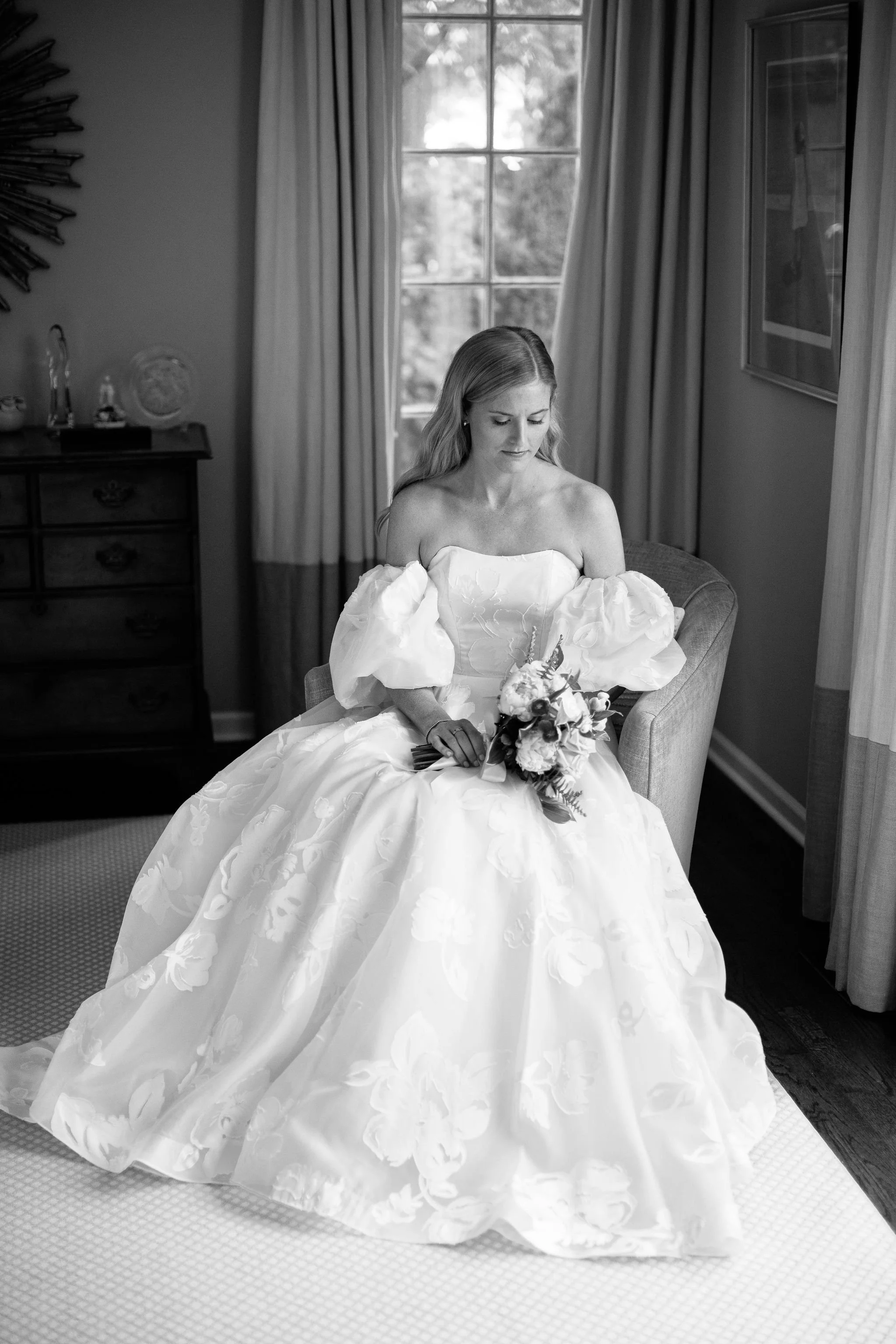 bridal portrait at Chicago wedding