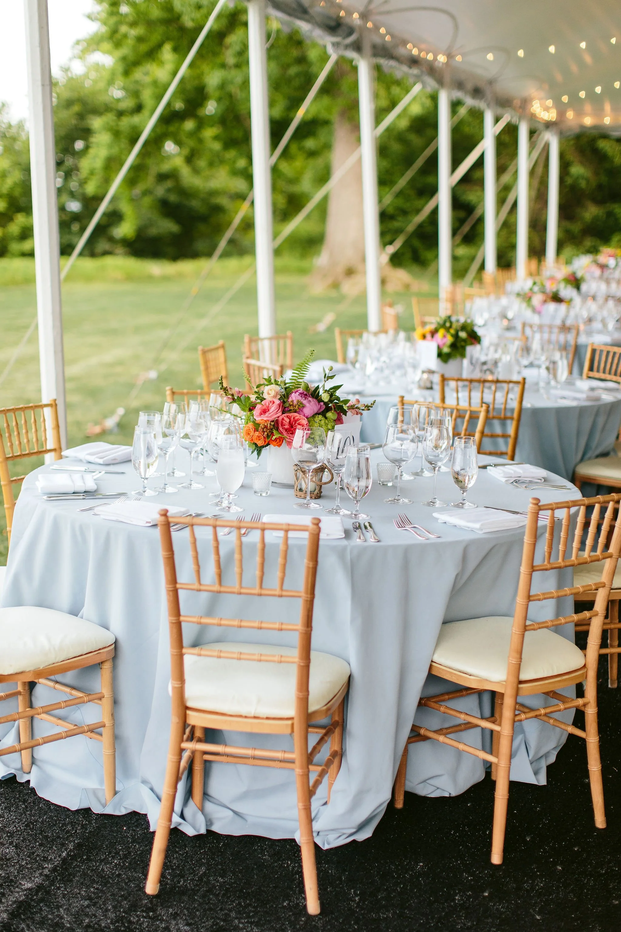 Elegant wedding details at Shoreacres Club