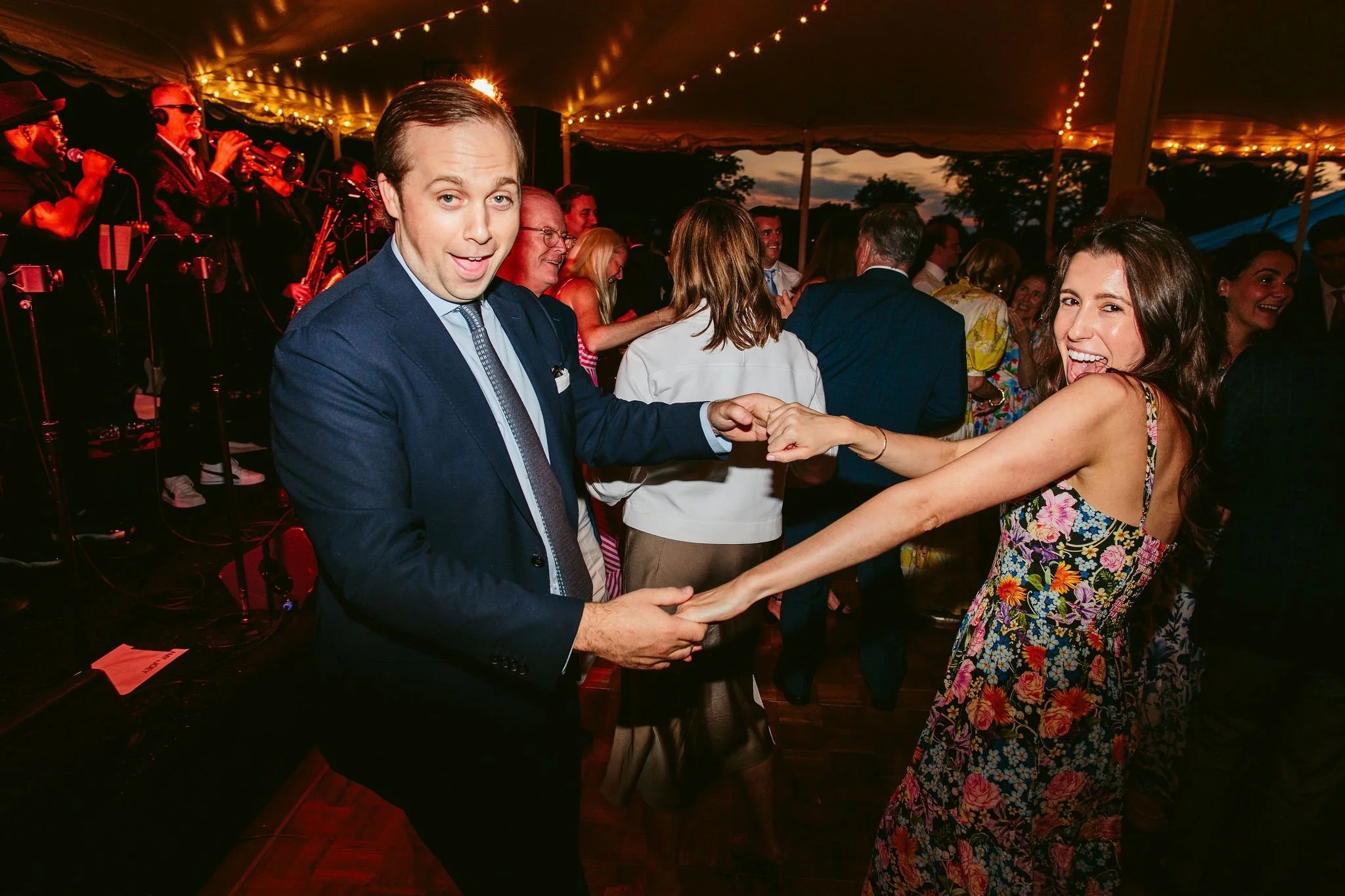 Guests enjoying the dance floor at Chicago wedding