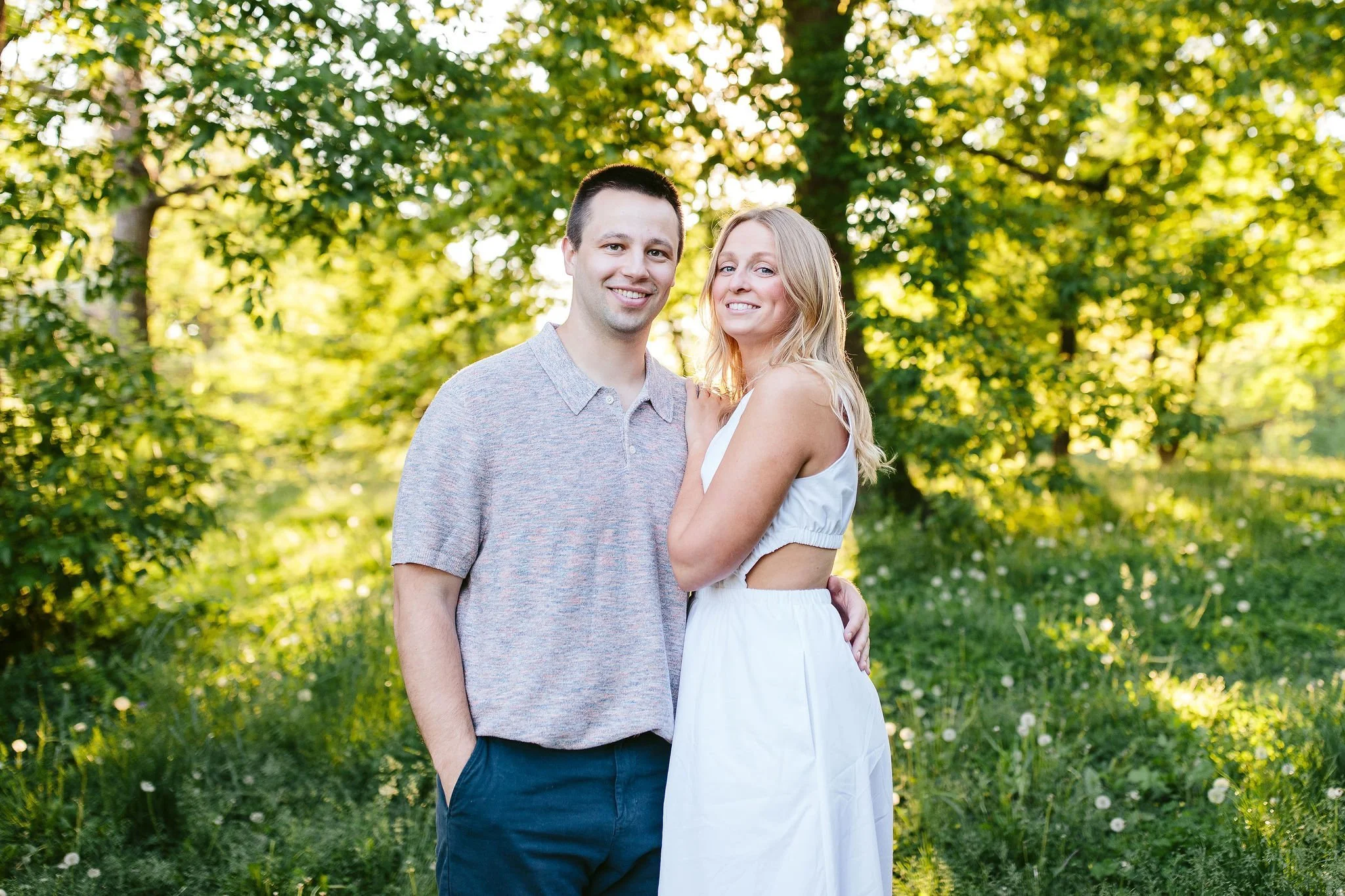Humboldt Park Chicago engagement