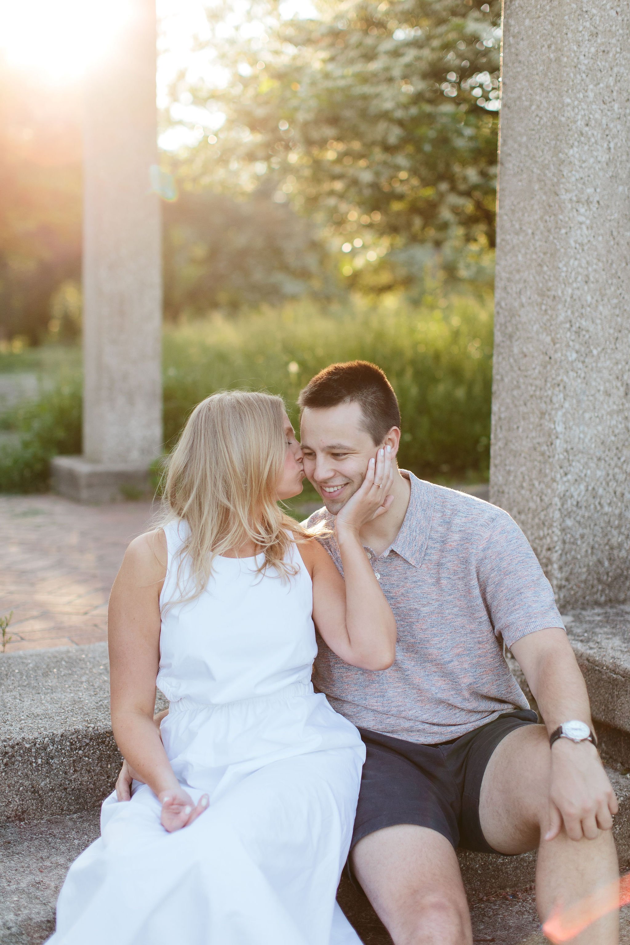 engagement session in Humboldt Park