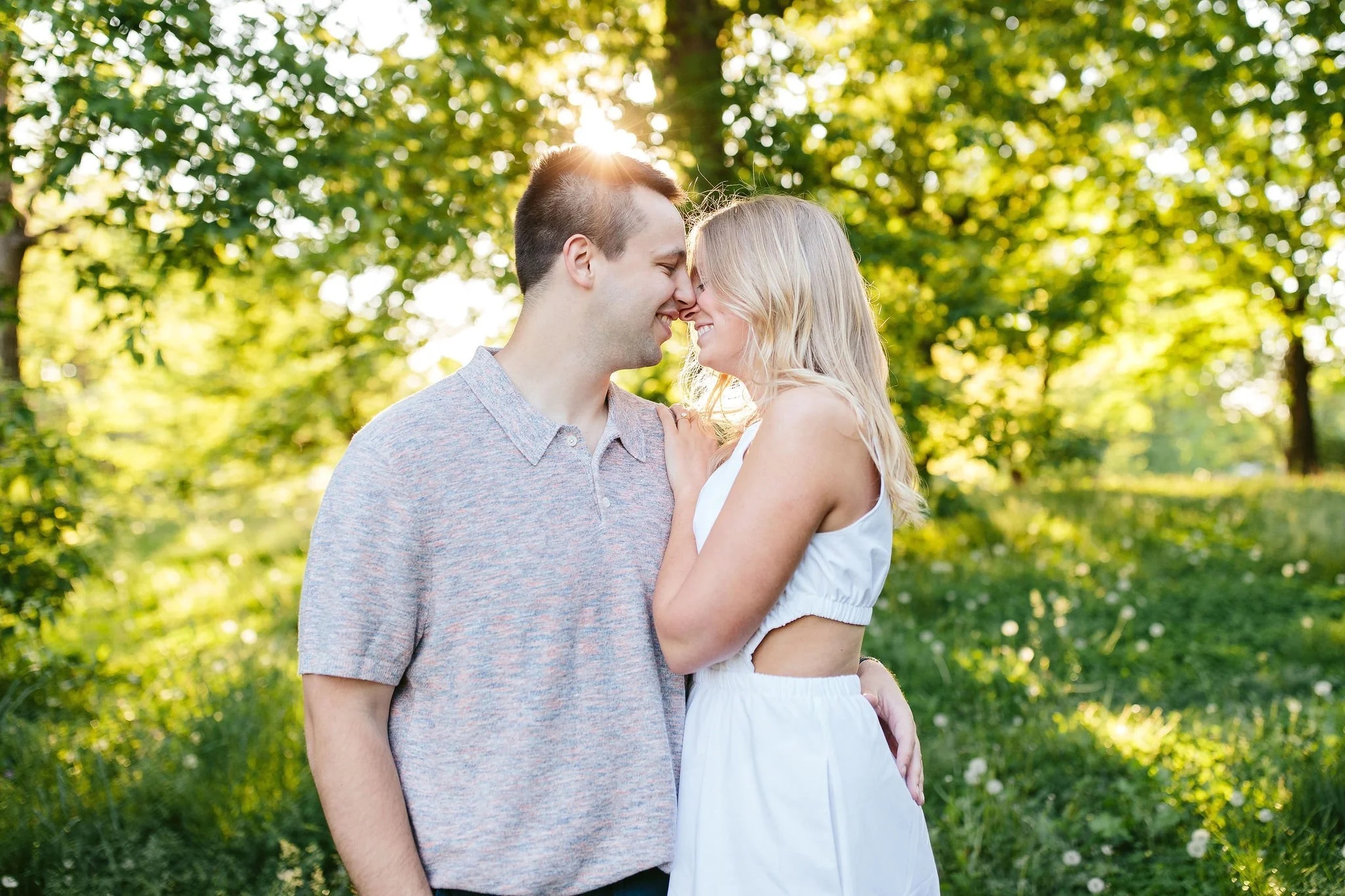 Haley + Tom, Humboldt Park Chicago Engagement