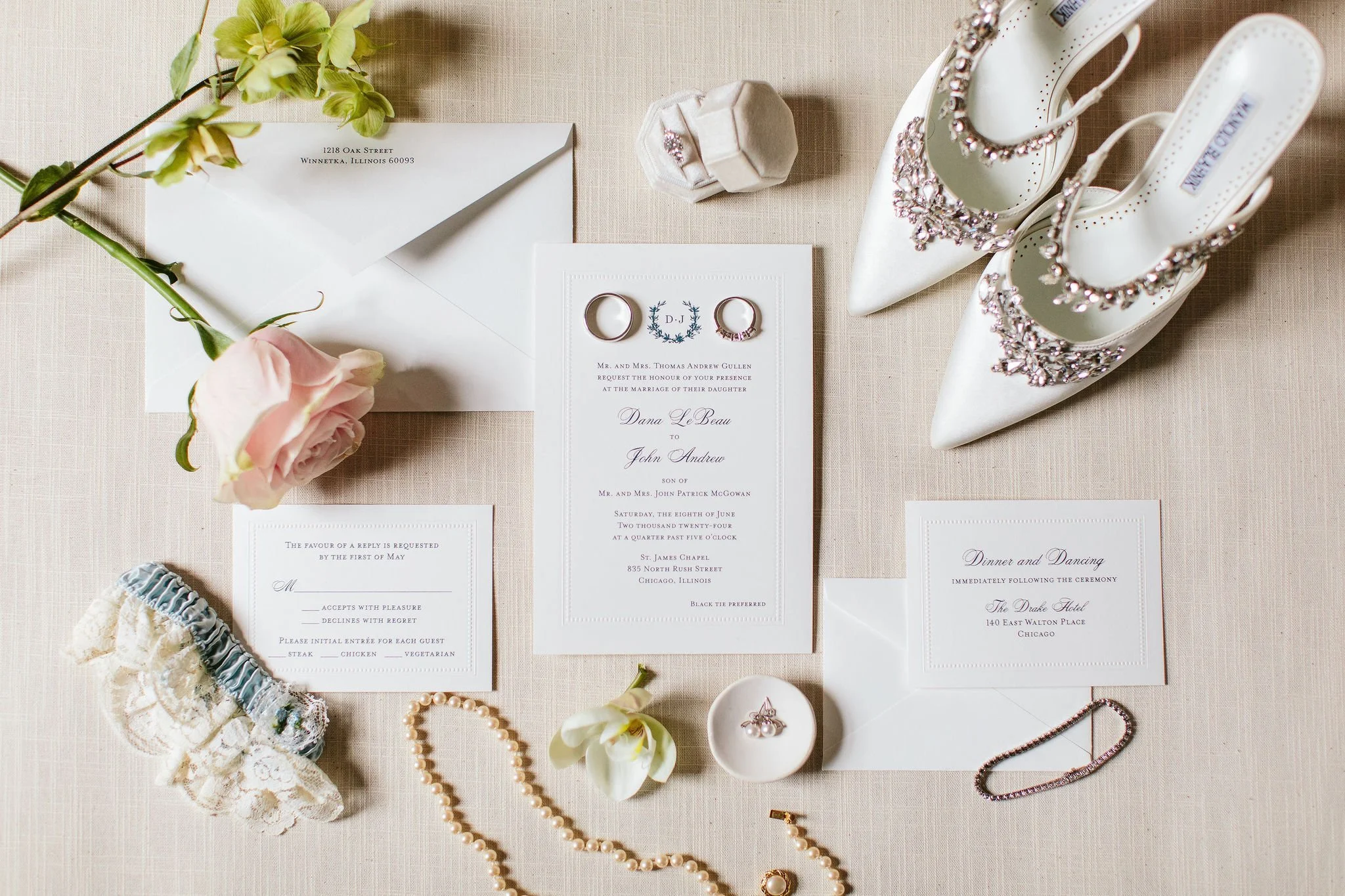 wedding flatlay inspiration