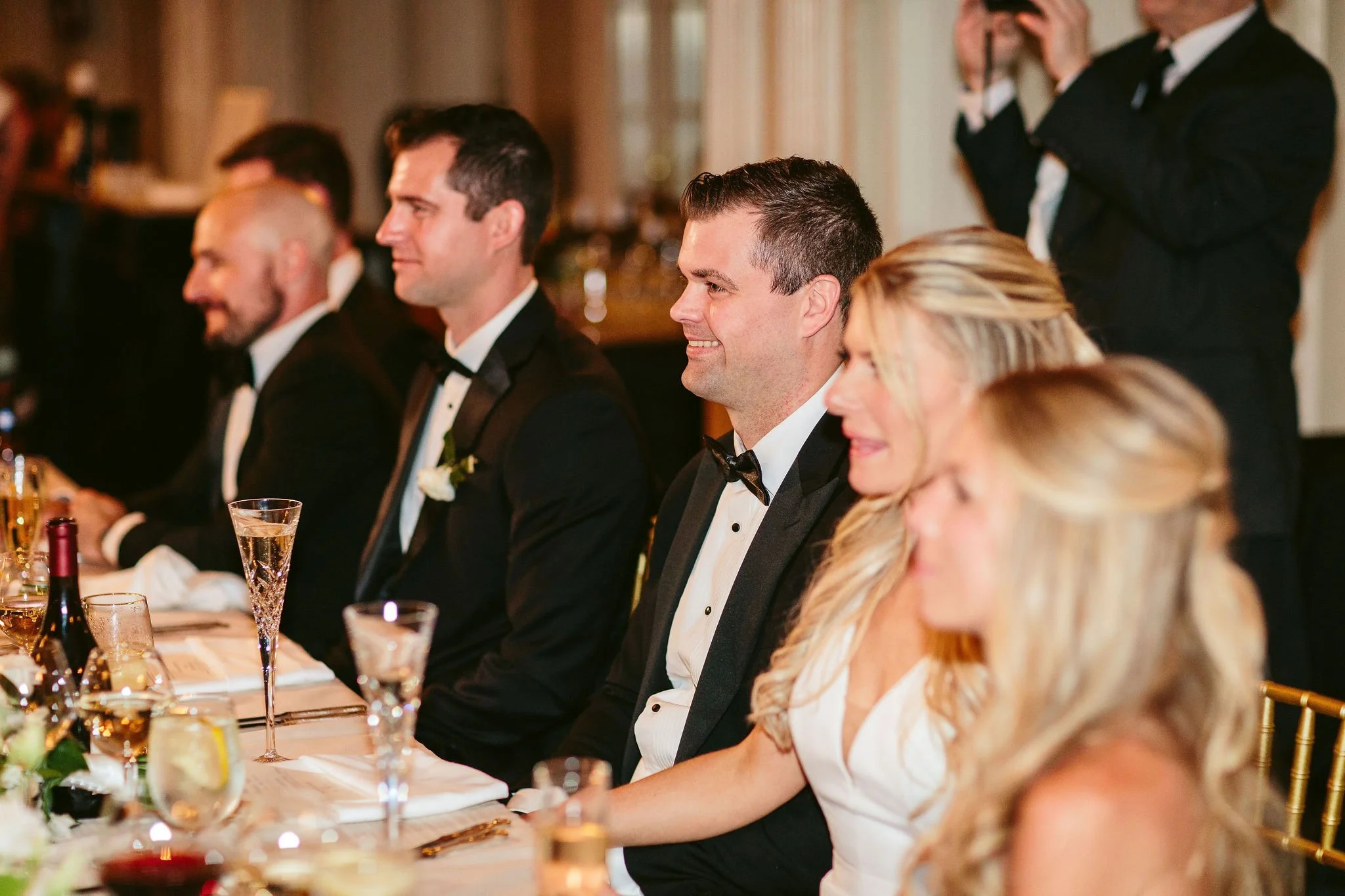 The Drake Chicago dinner