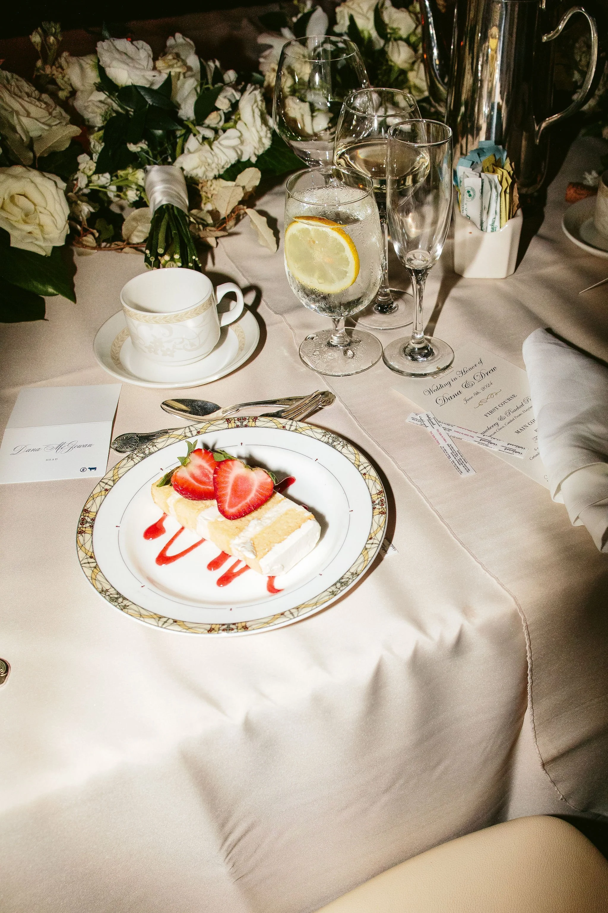 cake at The Drake Chicago