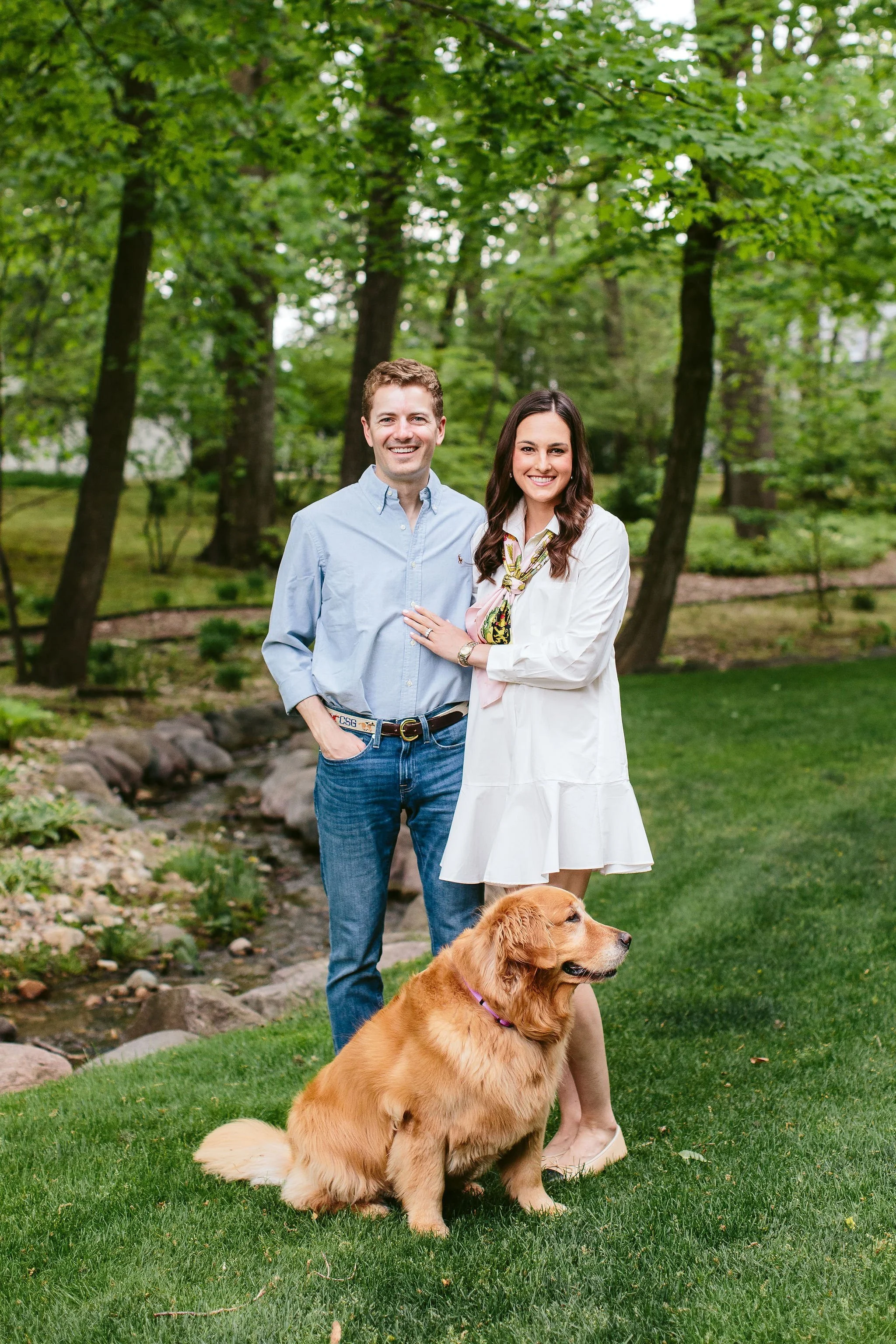 lake geneva engagement session