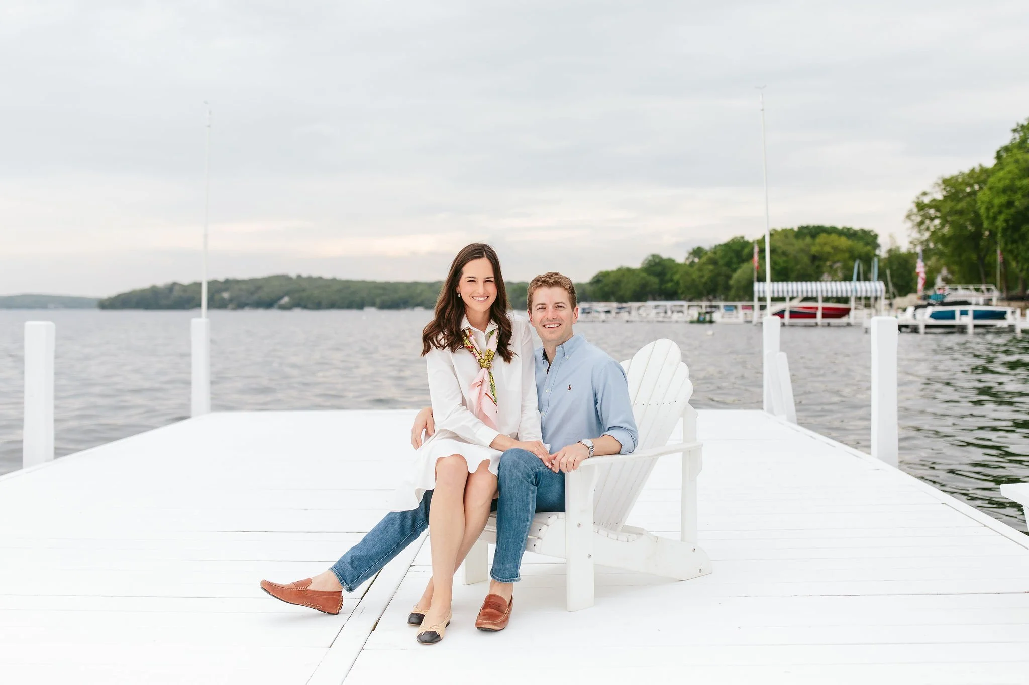 lake geneva engagement session