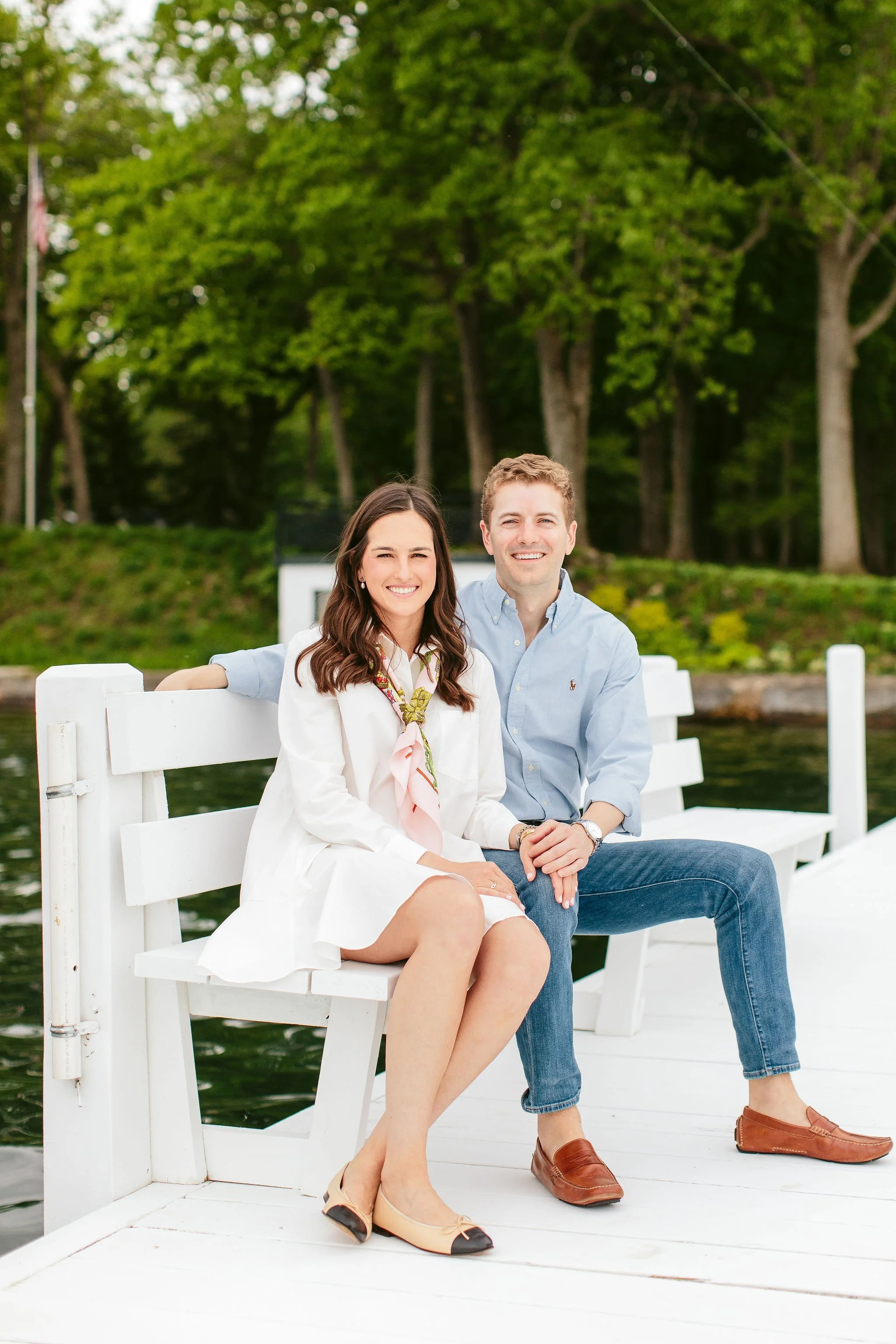 lake geneva engagement session