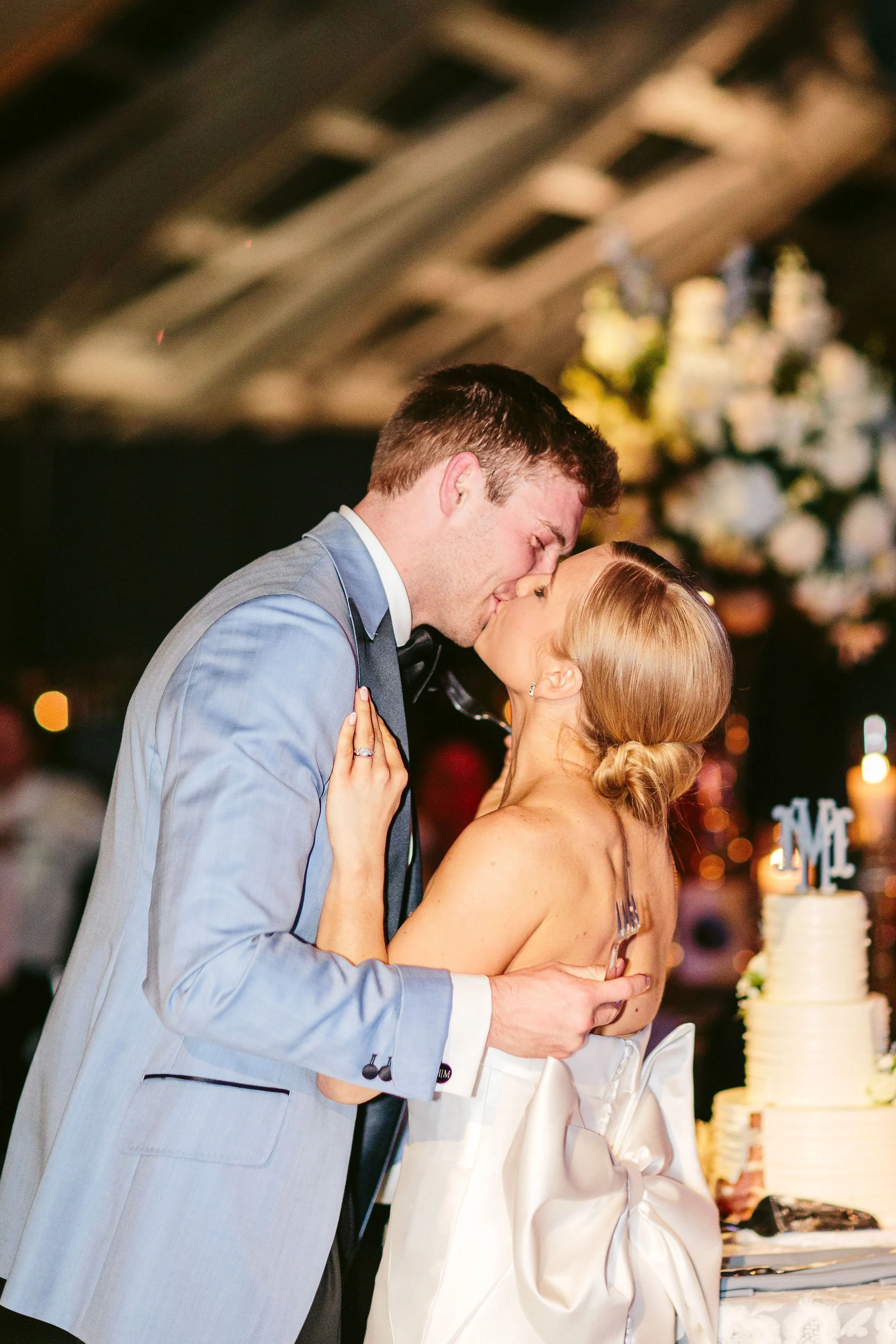 reception at adler planetarium wedding