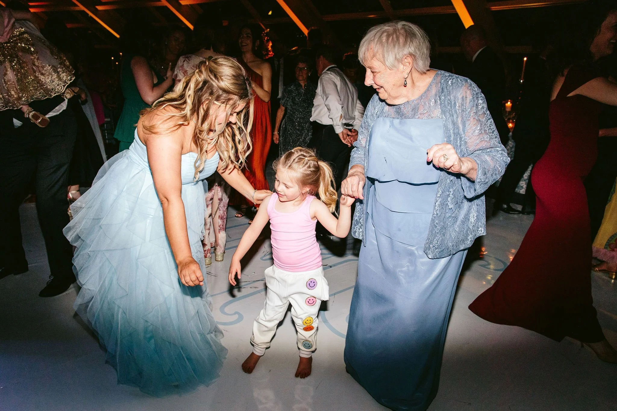 adler planetarium wedding at night