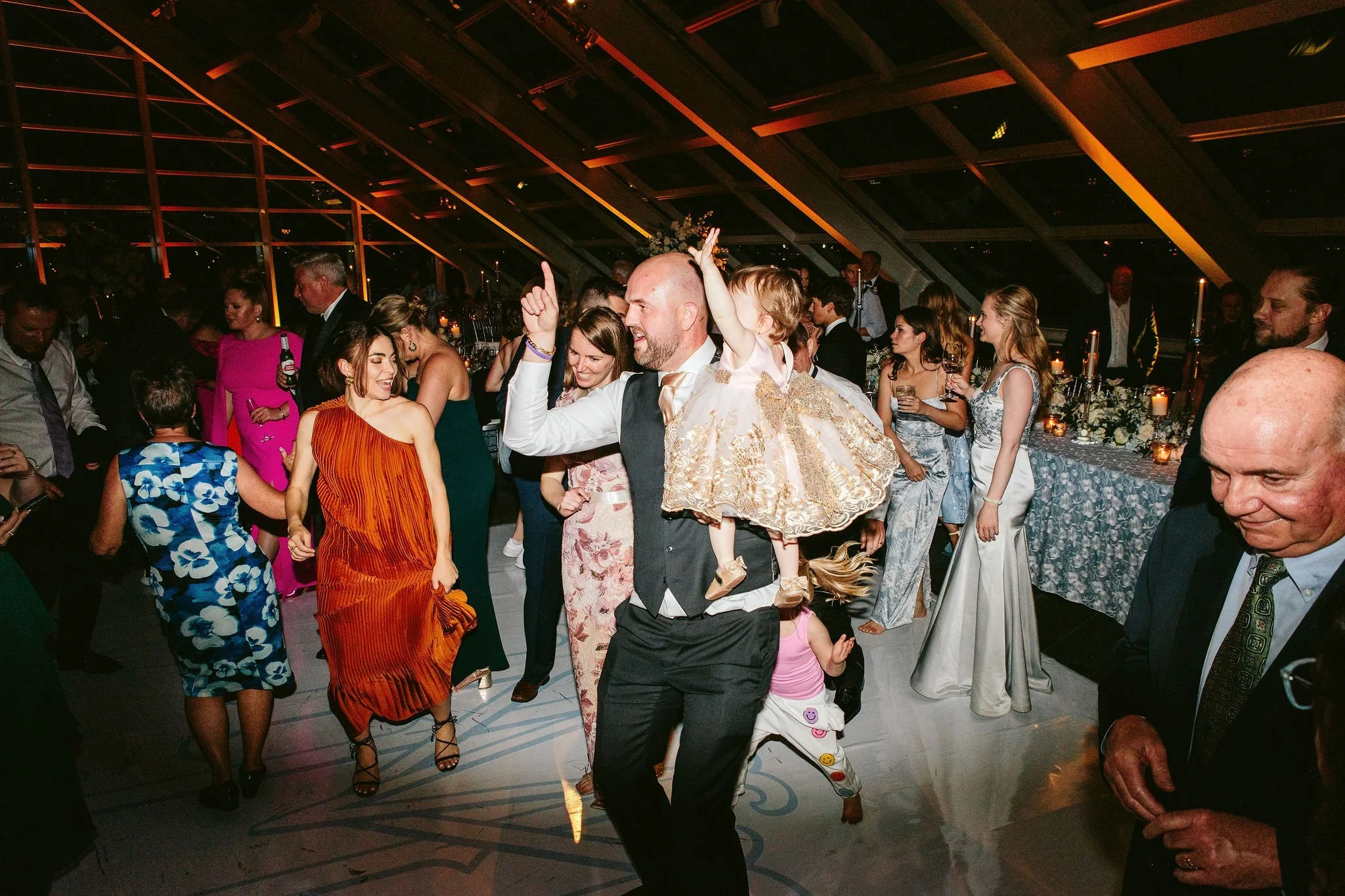adler planetarium wedding dancing
