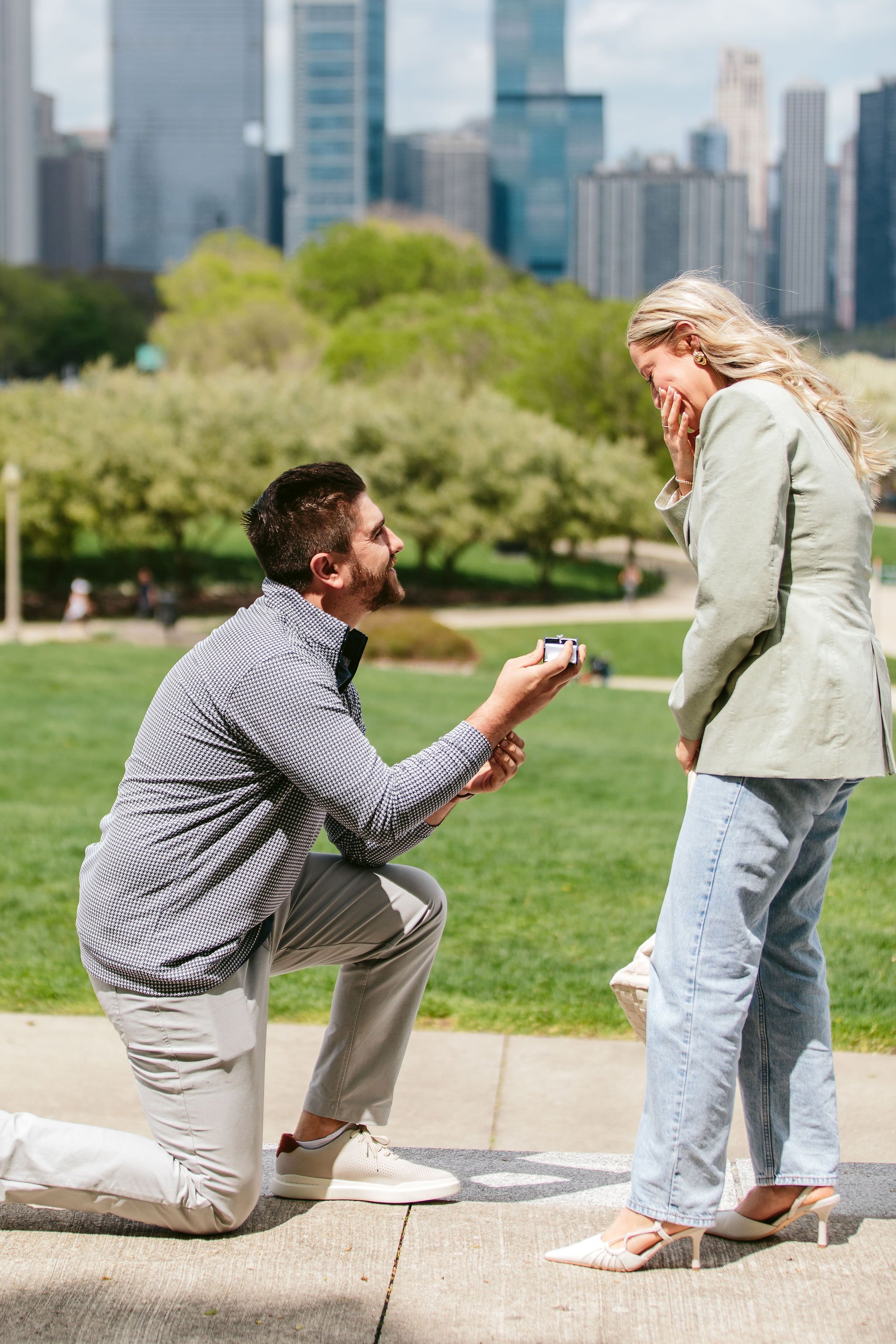 Chicago proposal photography