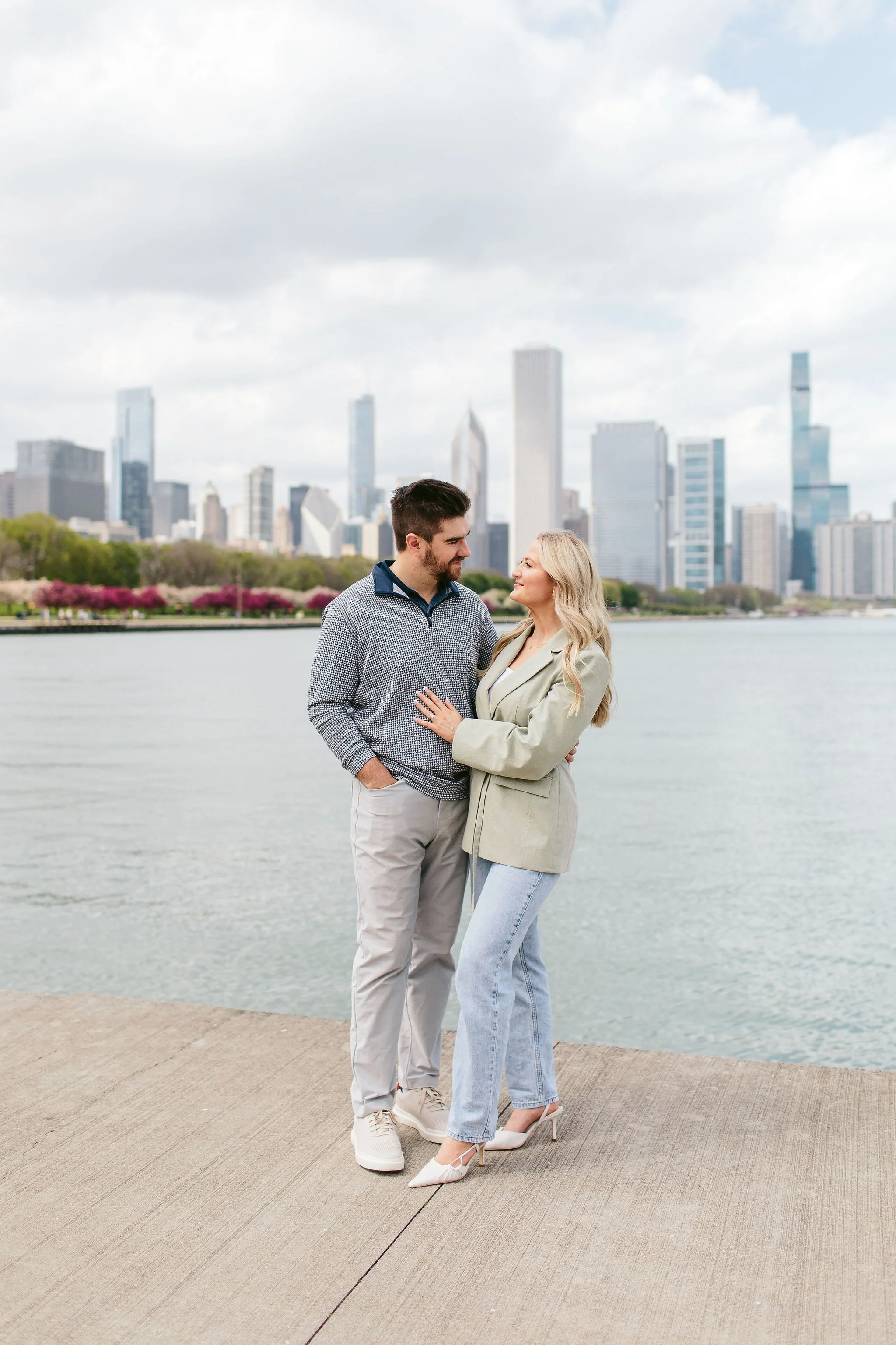 chicago engagement photos