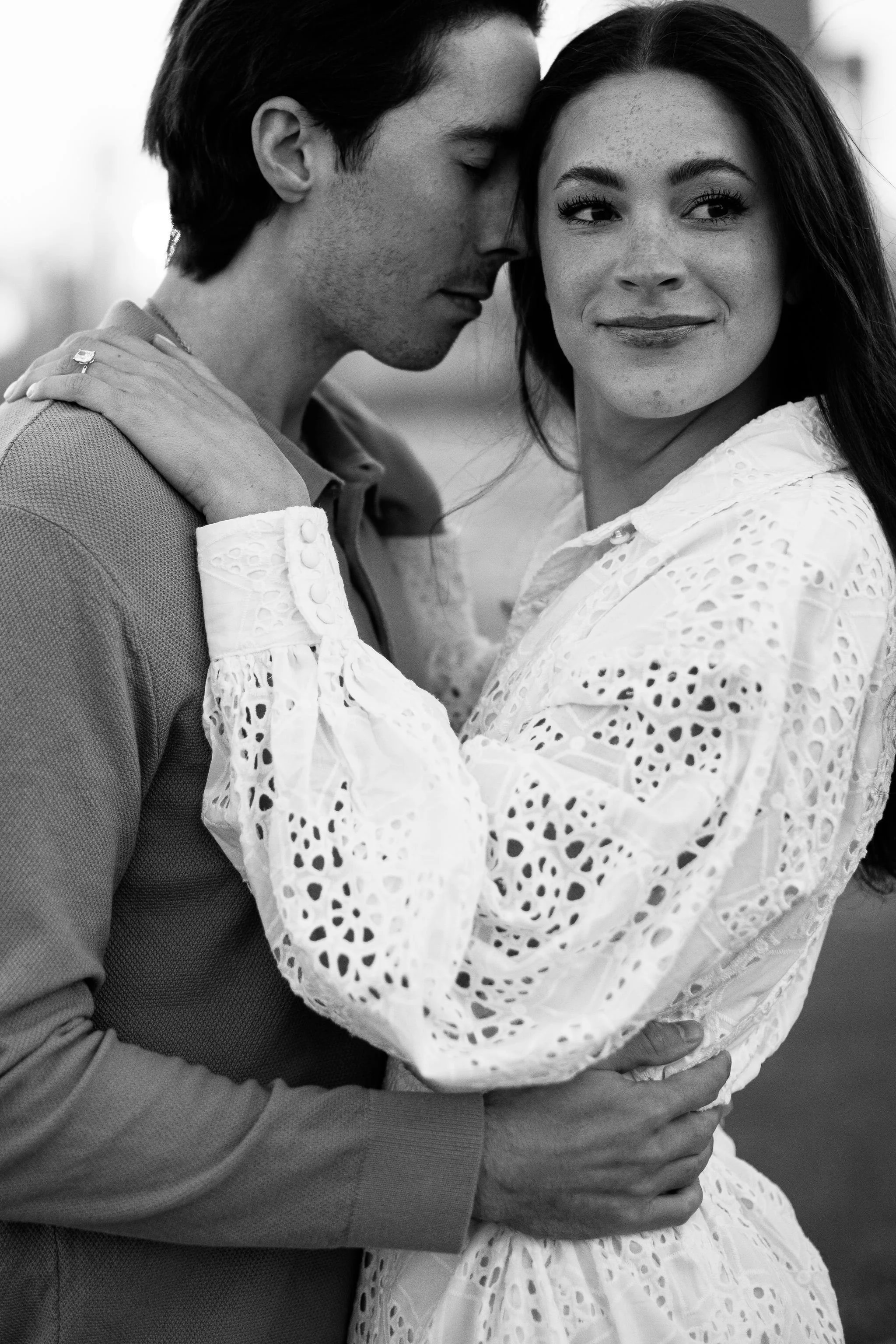 north ave beach engagement photography