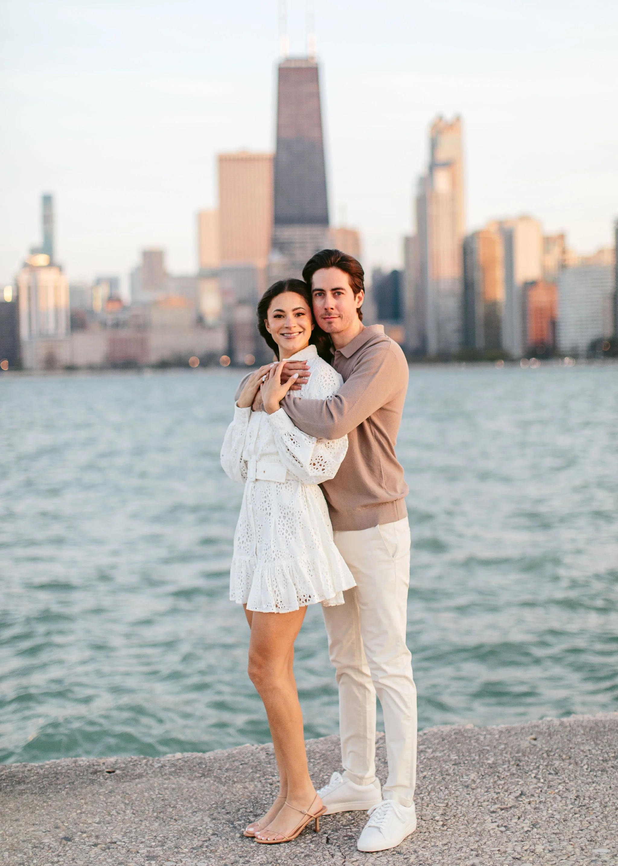 engagement session at north ave beach