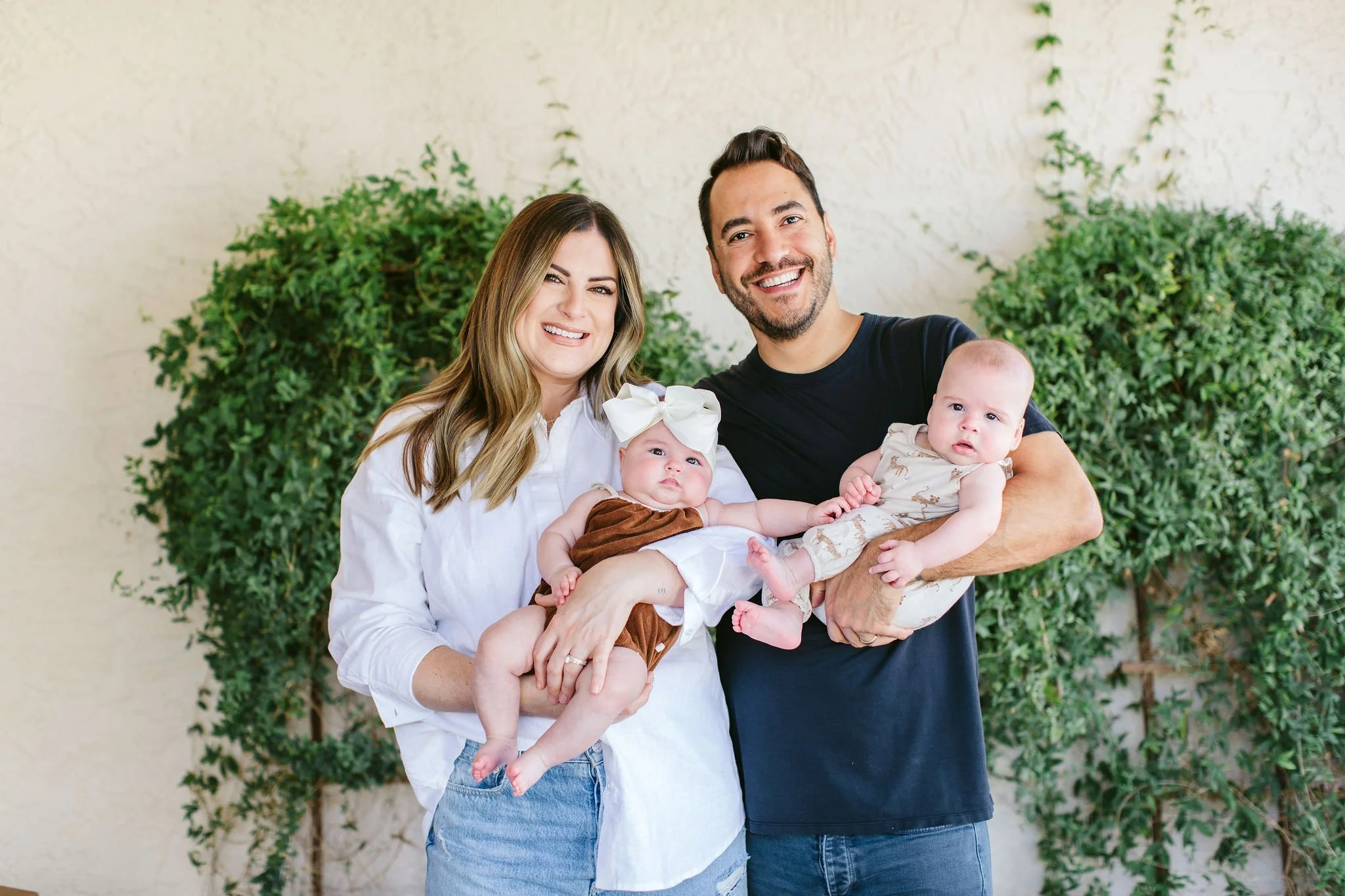 At-Home Twin Newborn Session with the Mattei Family