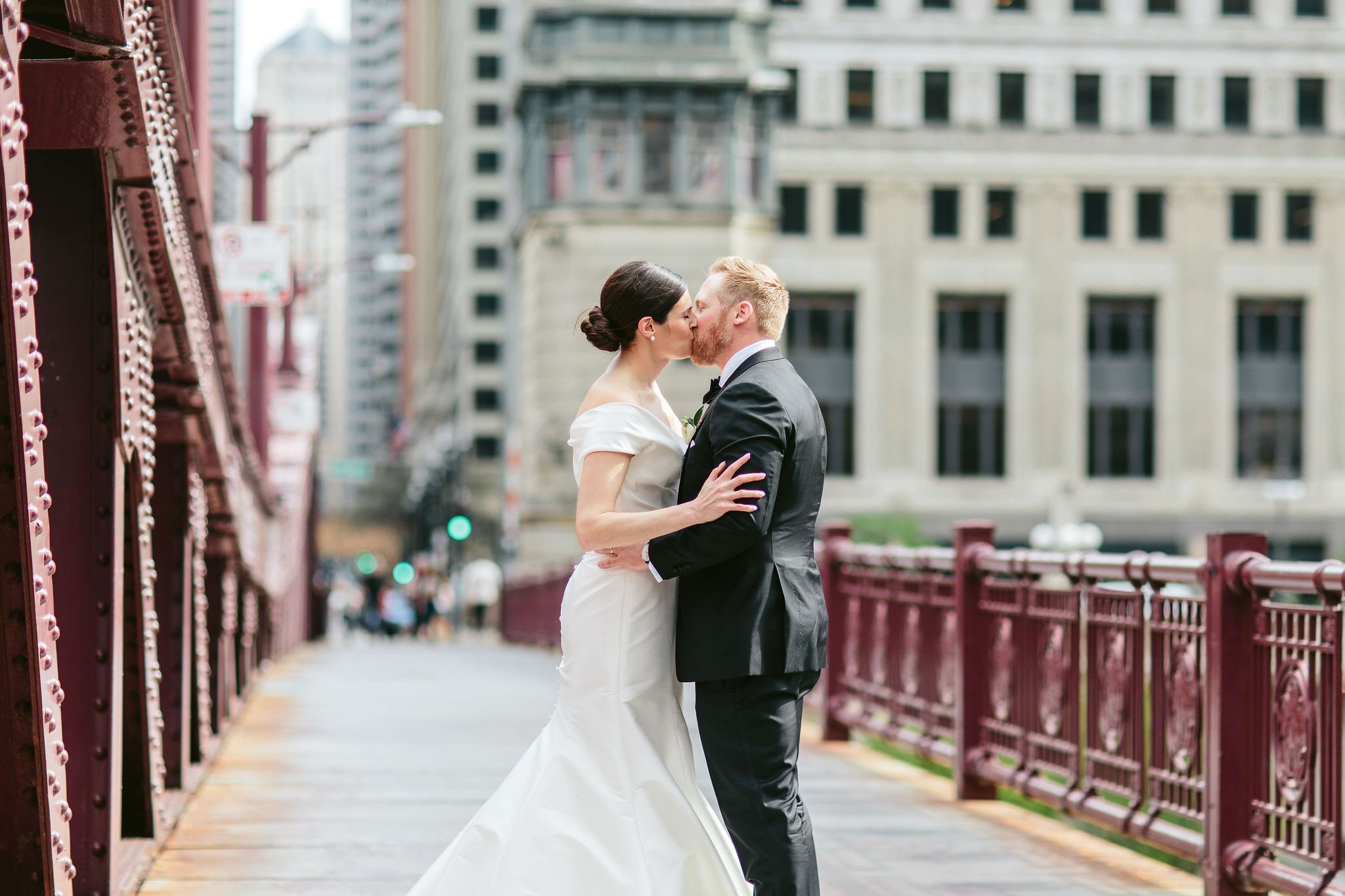 Ellie + Brian, Modern Theater on the Lake Wedding
