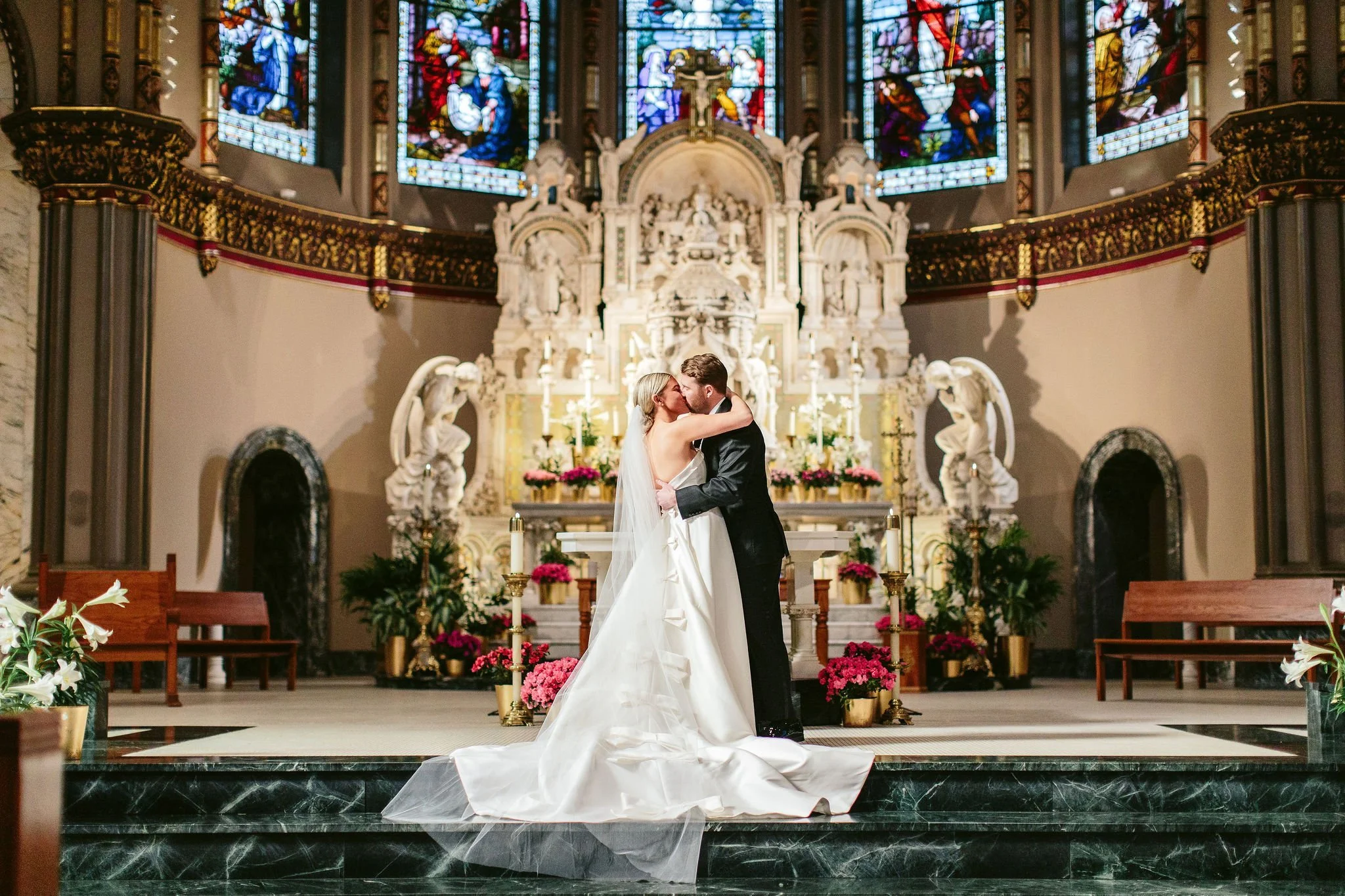 Saint Vincent de Paul Catholic Church chicago wedding