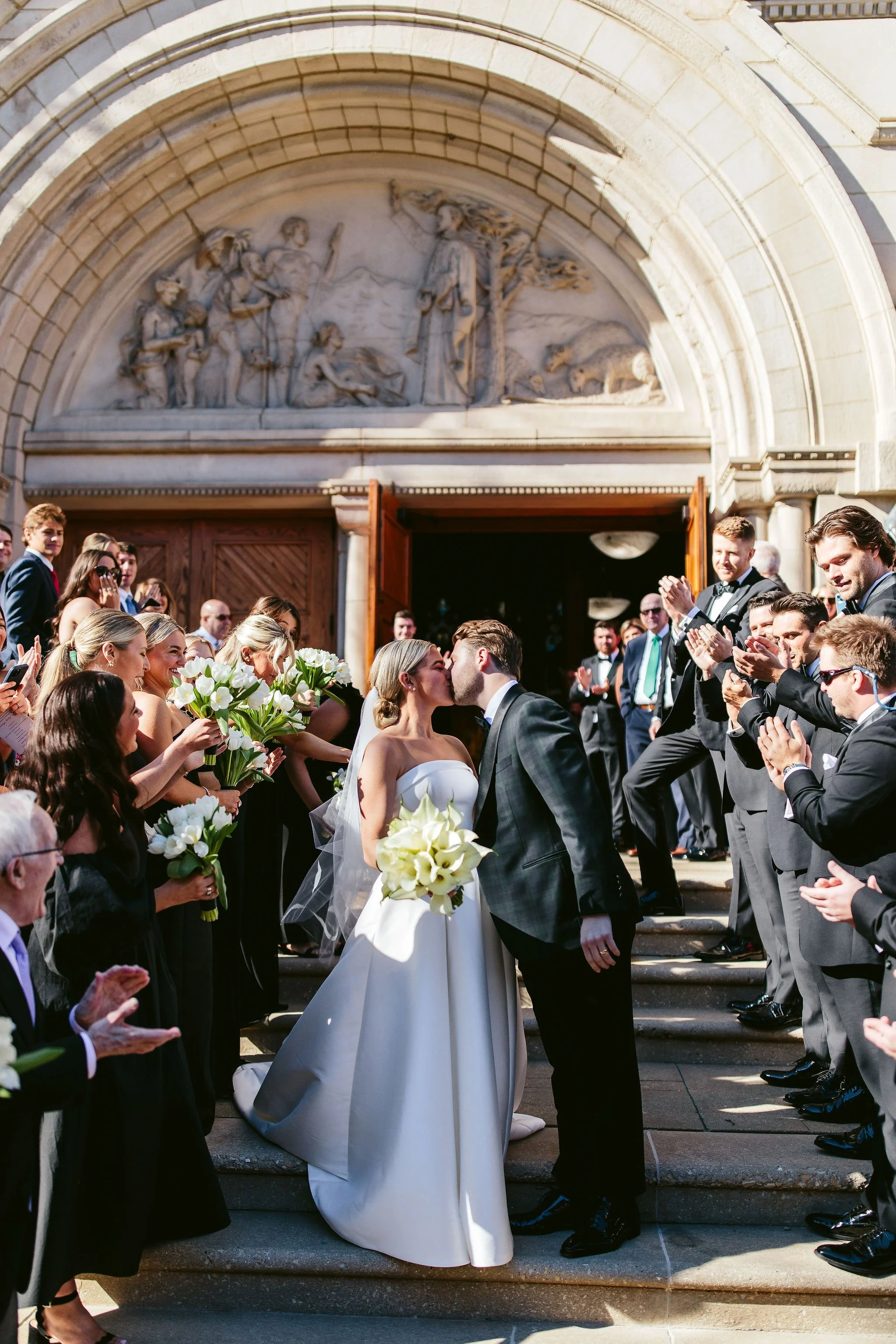 exit at Saint Vincent de Paul Catholic Church