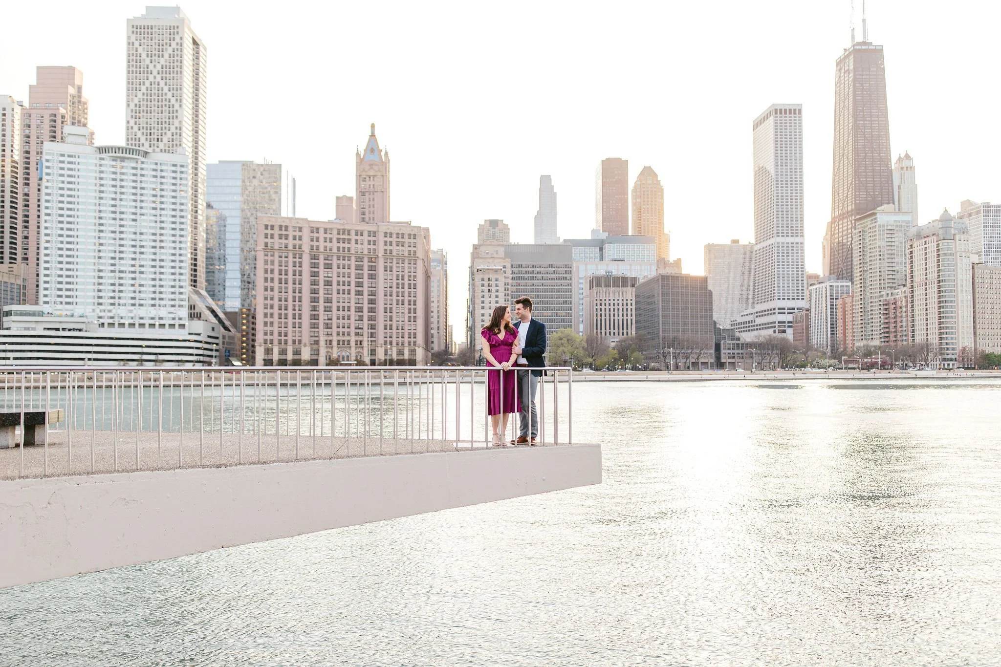 milton lee olive park engagement session