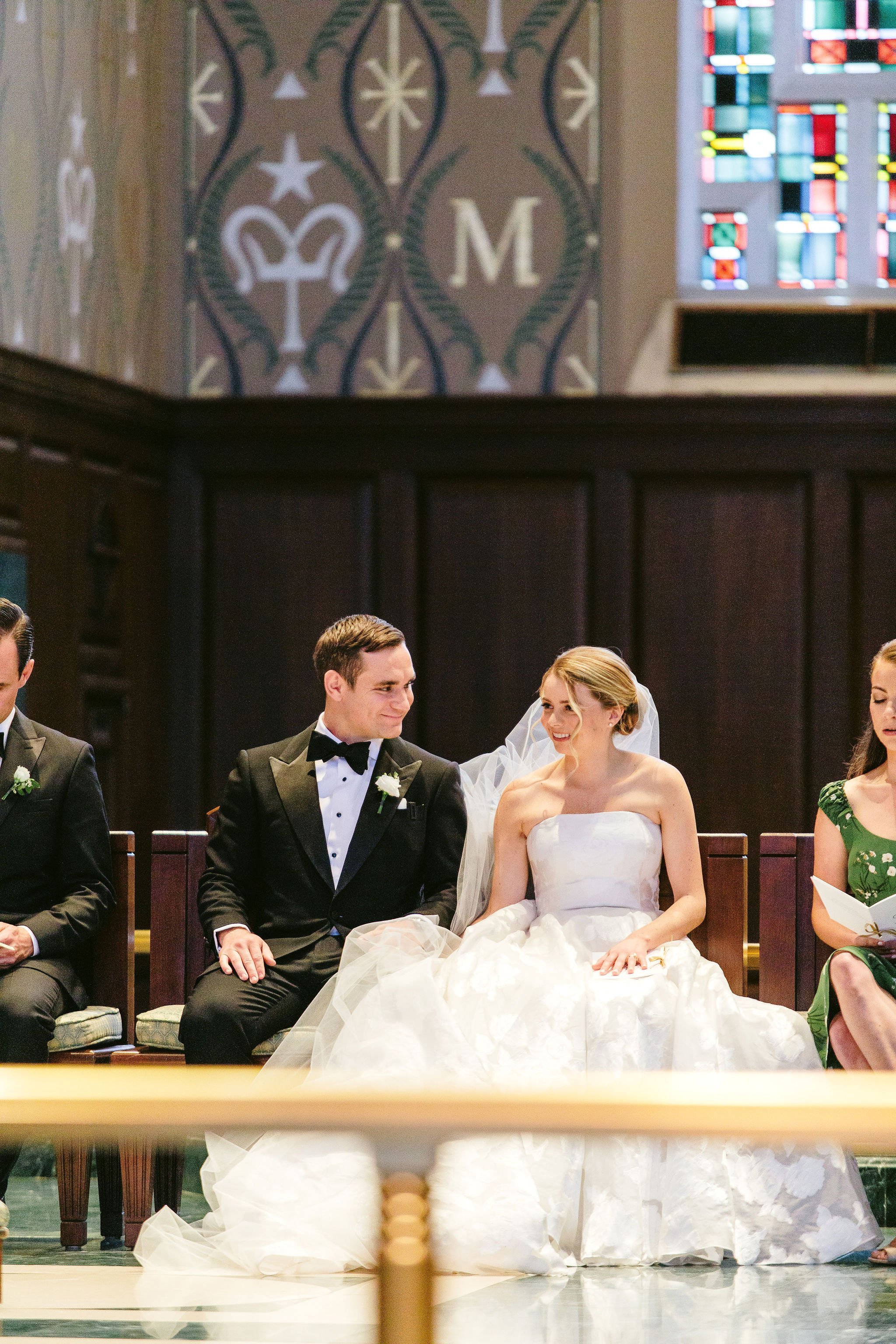saints faith hope and charity church ceremony