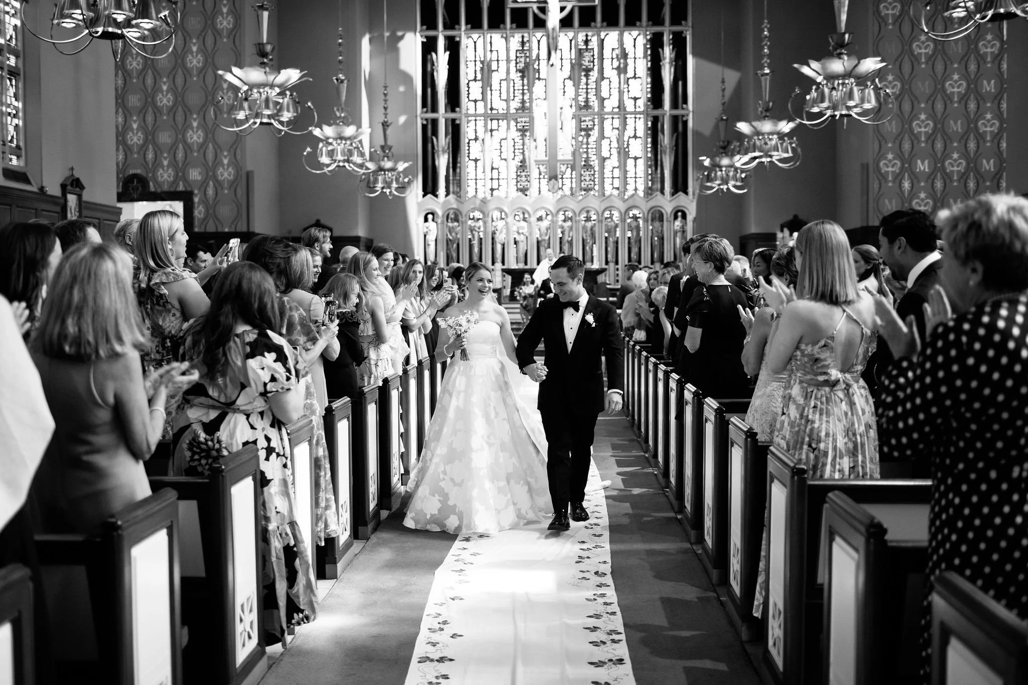 recessional at saints faith hope and charity church