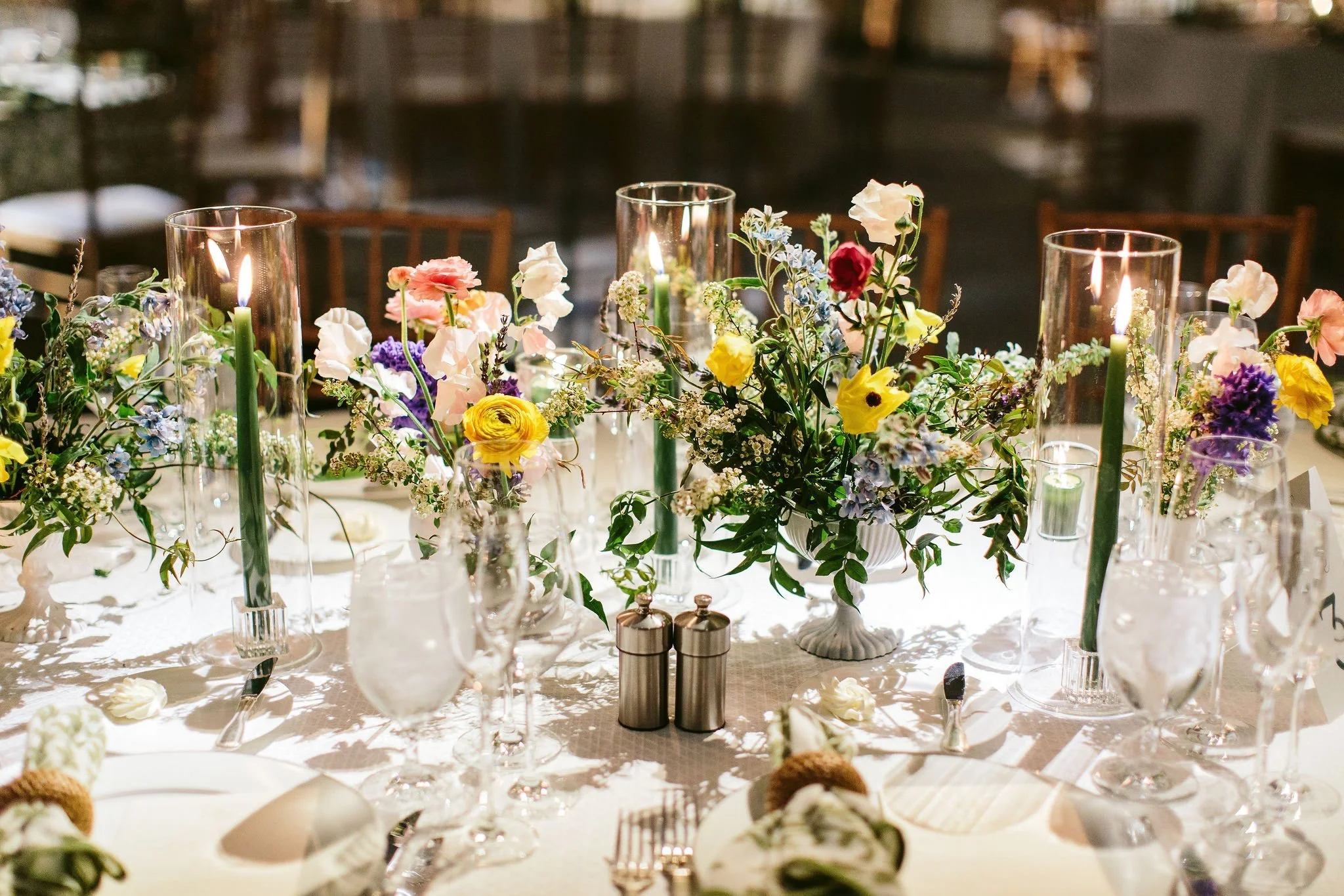 natural centerpieces at four seasons chicago