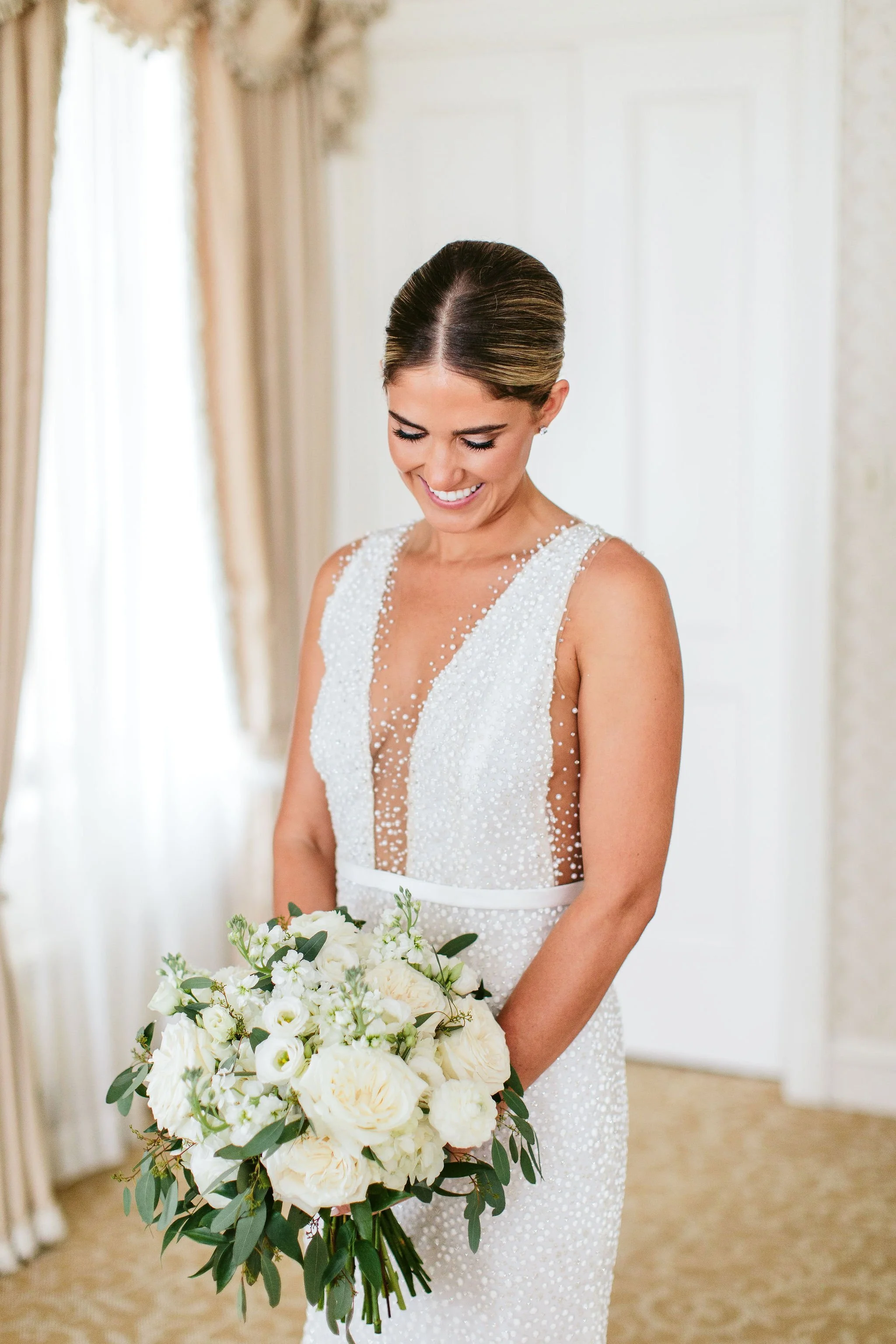 bridal portait at the drake chicago