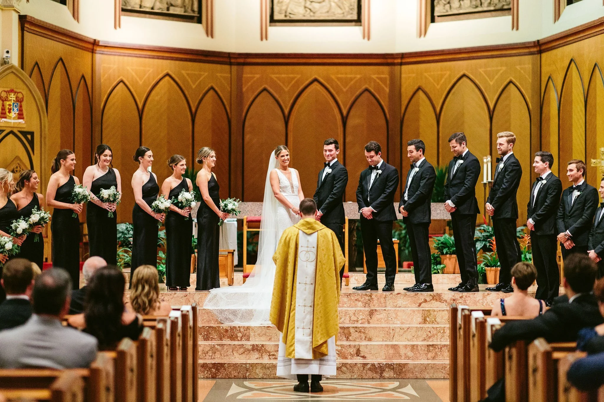church ceremony, chicago wedding