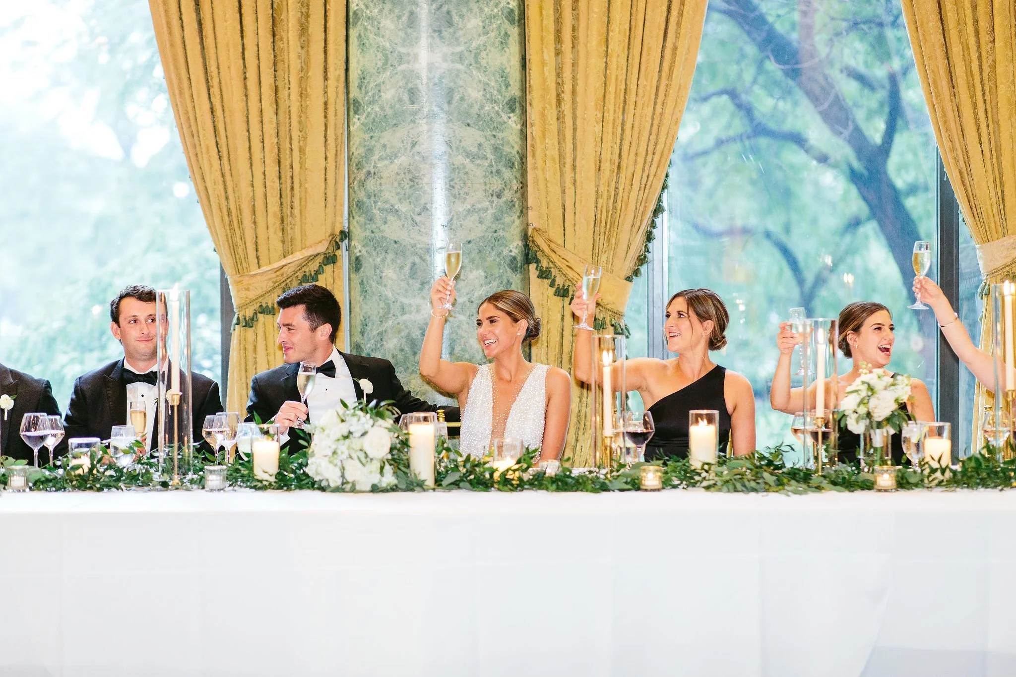 reception and speeches at the drake hotel