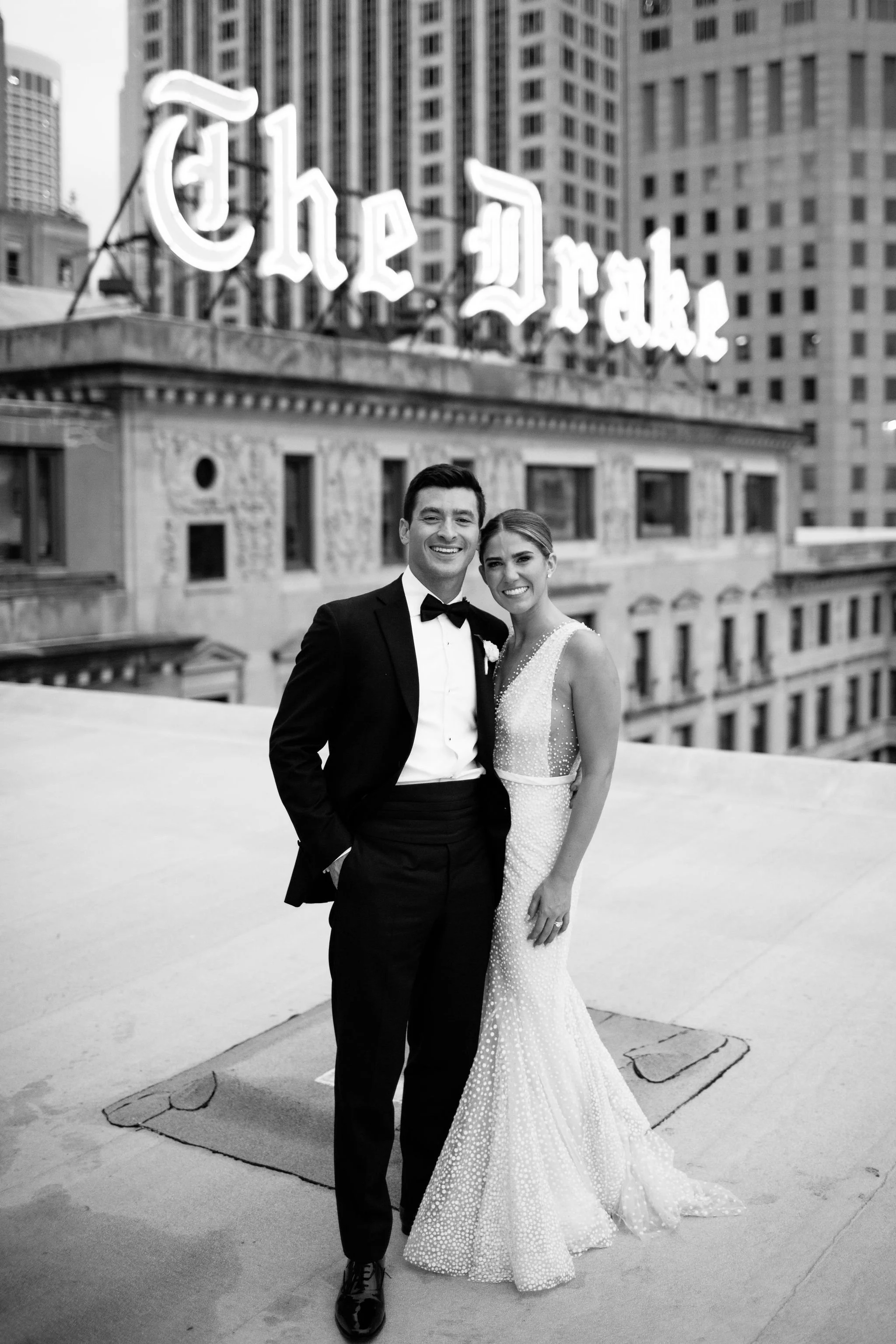 the drake hotel rooftop wedding photos