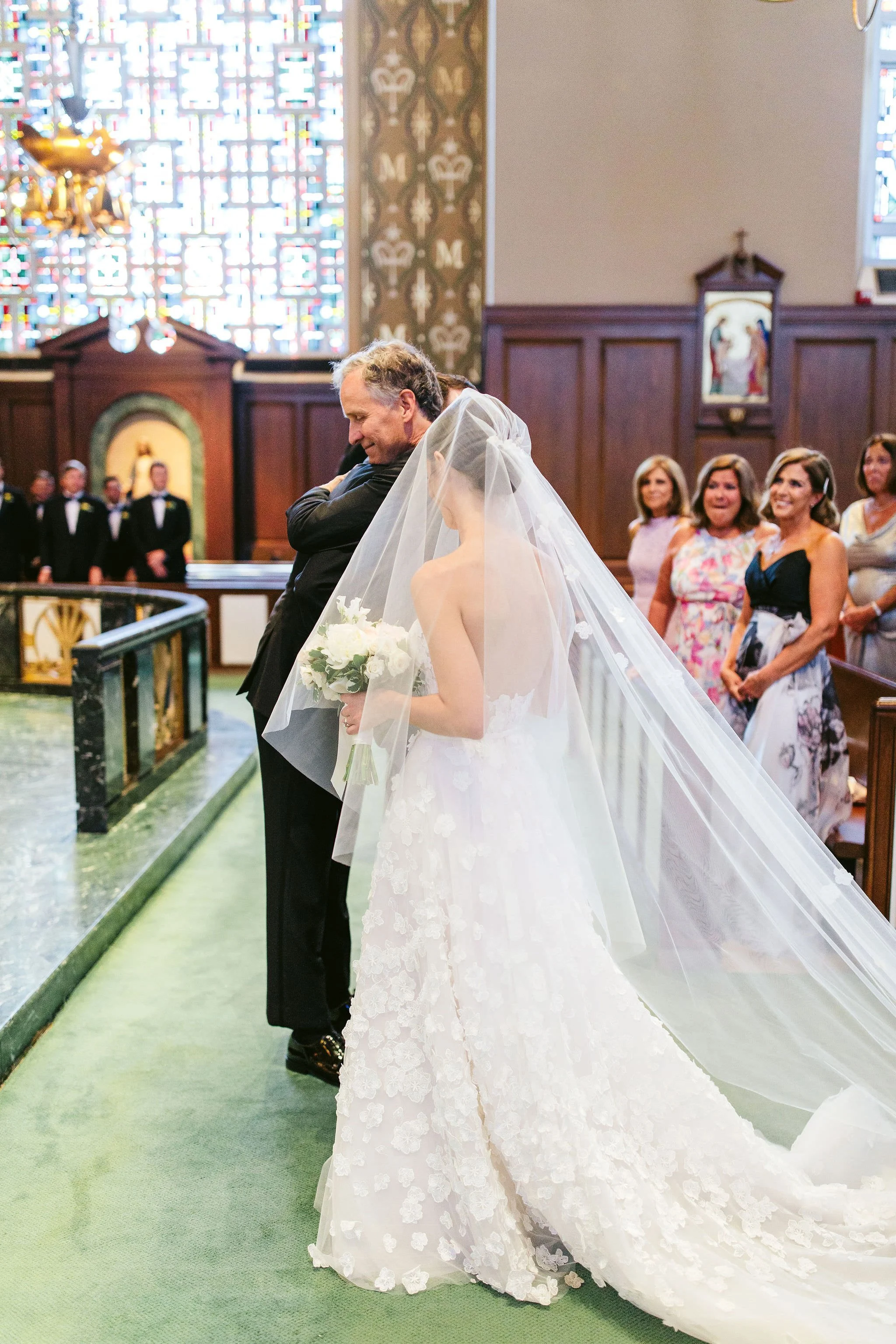Wedding Ceremony at Faith, Hope, and Charity Church