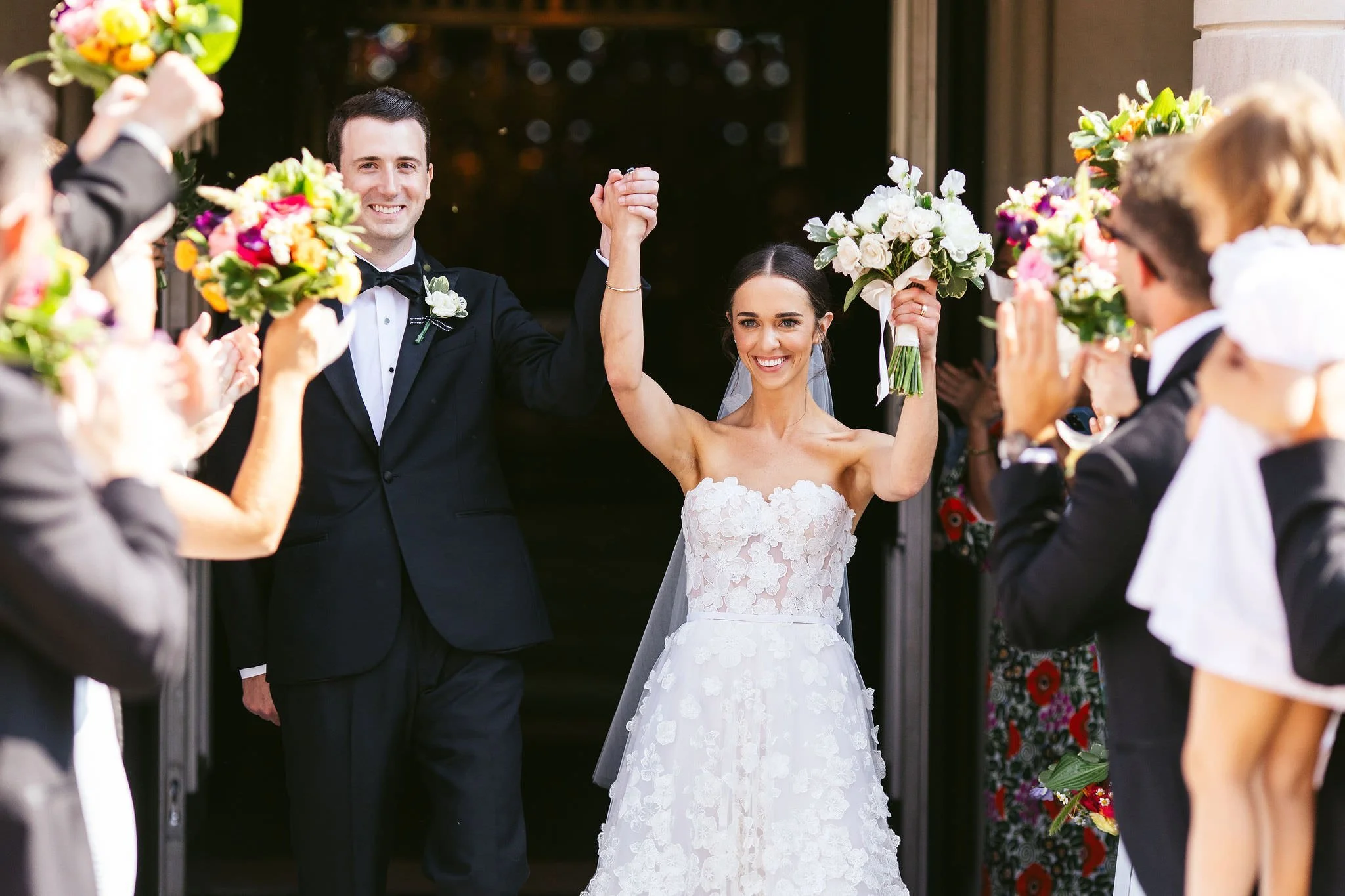 grand exit at winnetka wedding