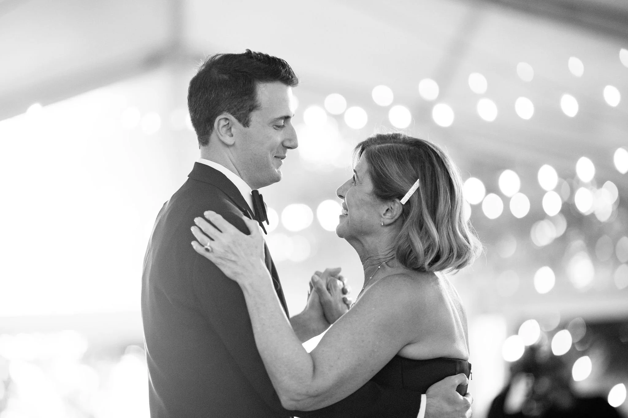 mother son dance at Indian Hill Club