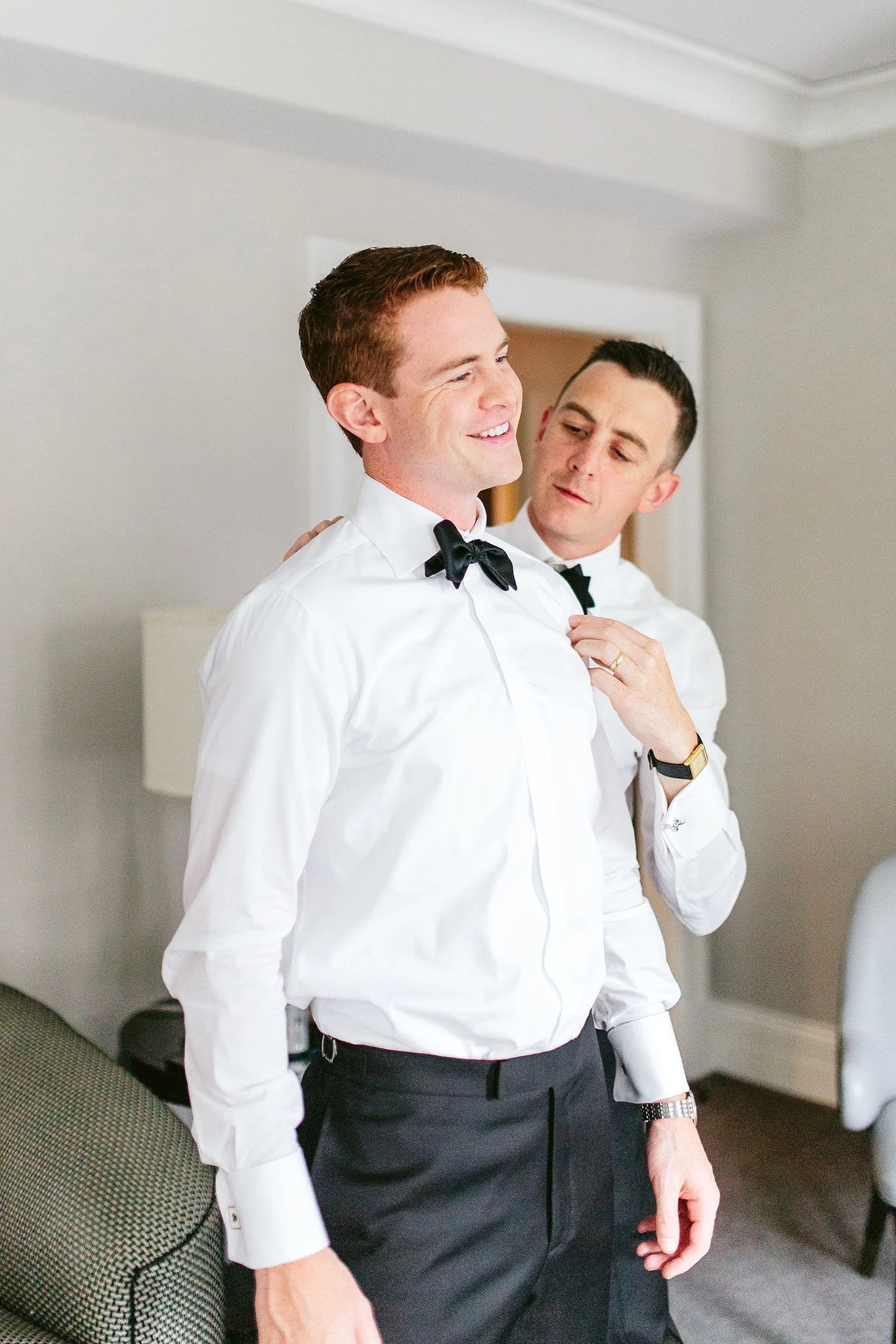 groom prep chicago wedding