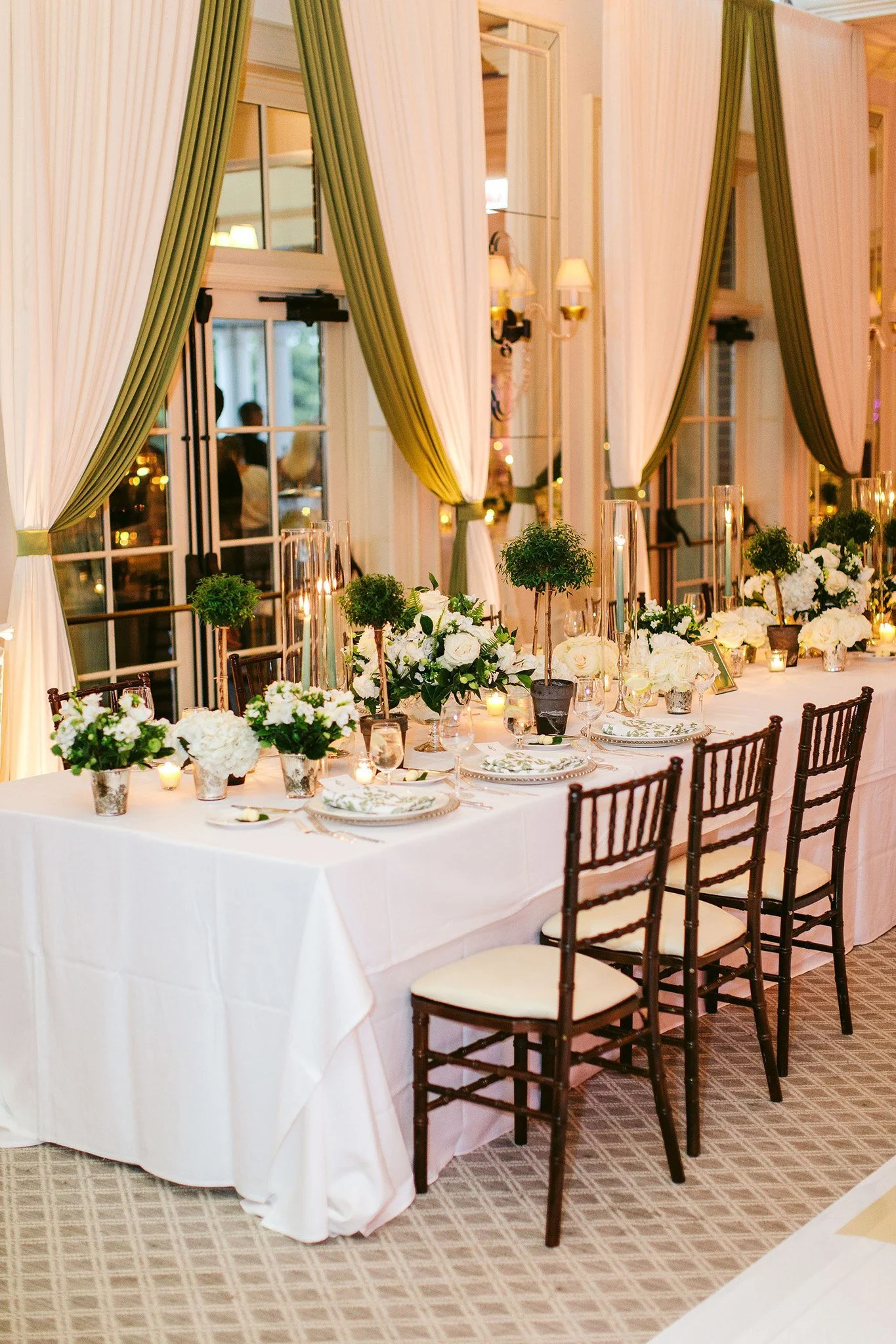 saddle &amp; cycle club tablescape