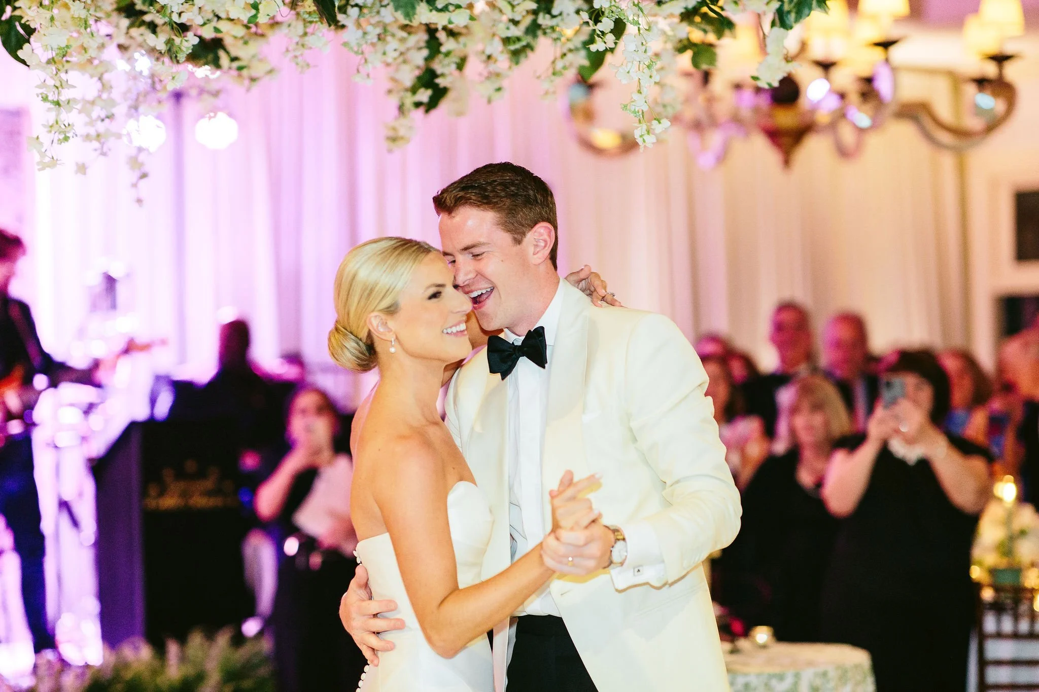 first dance at saddle &amp; cycle club