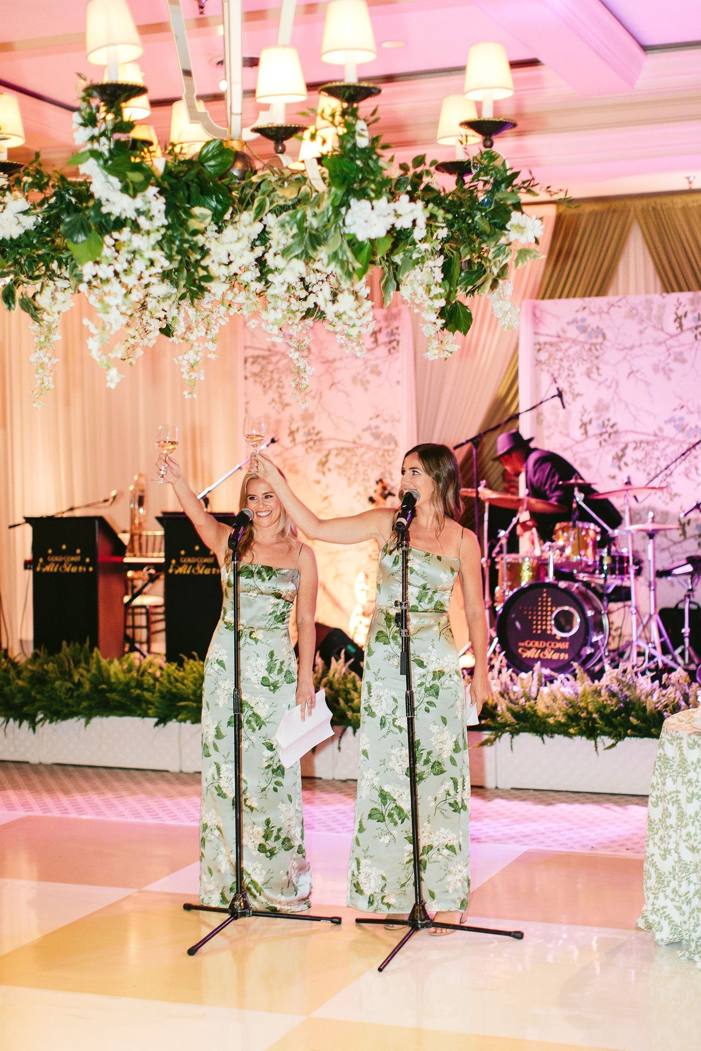 bridesmaid speeches at saddle &amp; cycle club wedding