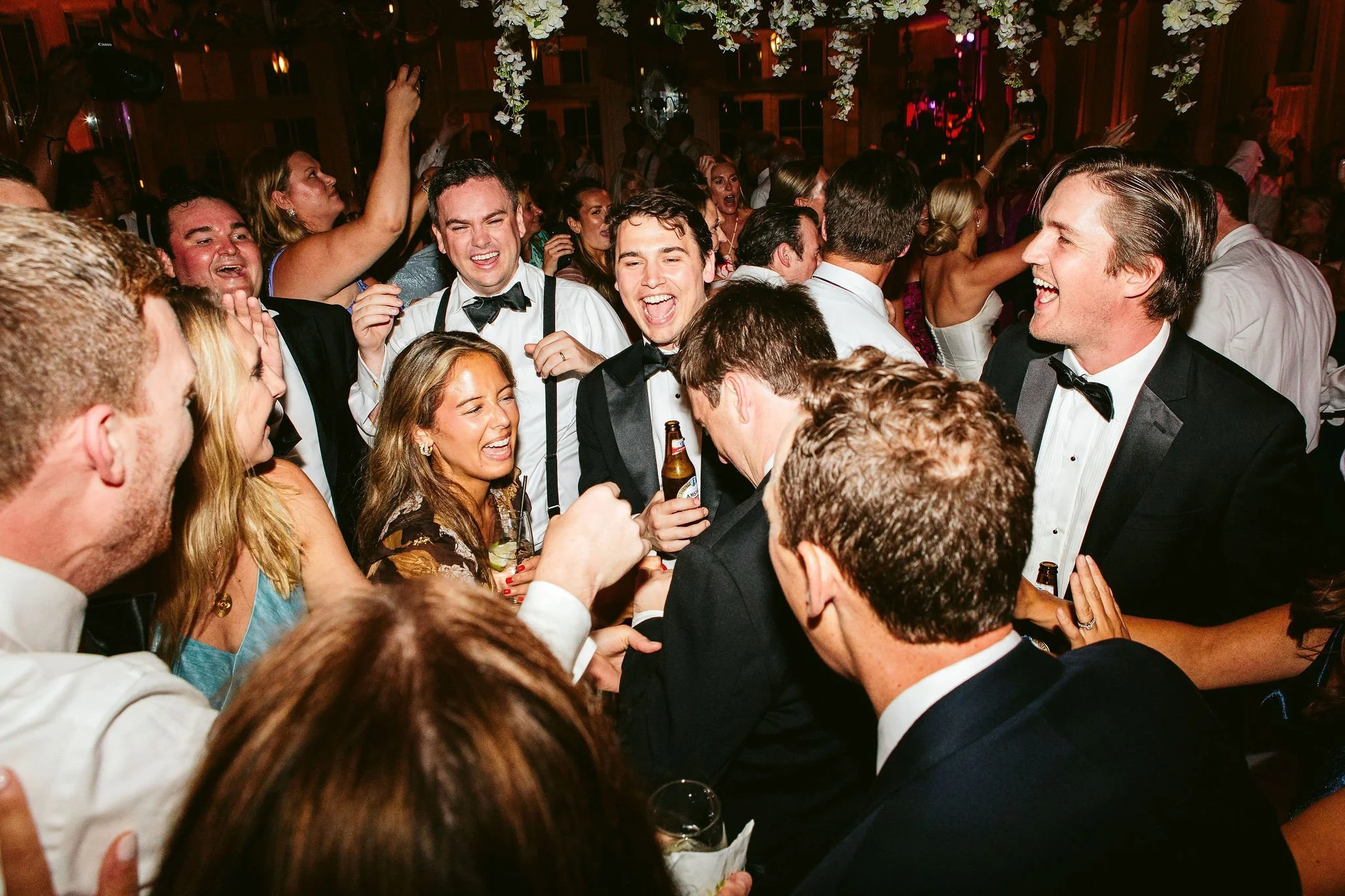 direct flash reception at saddle &amp; cycle club