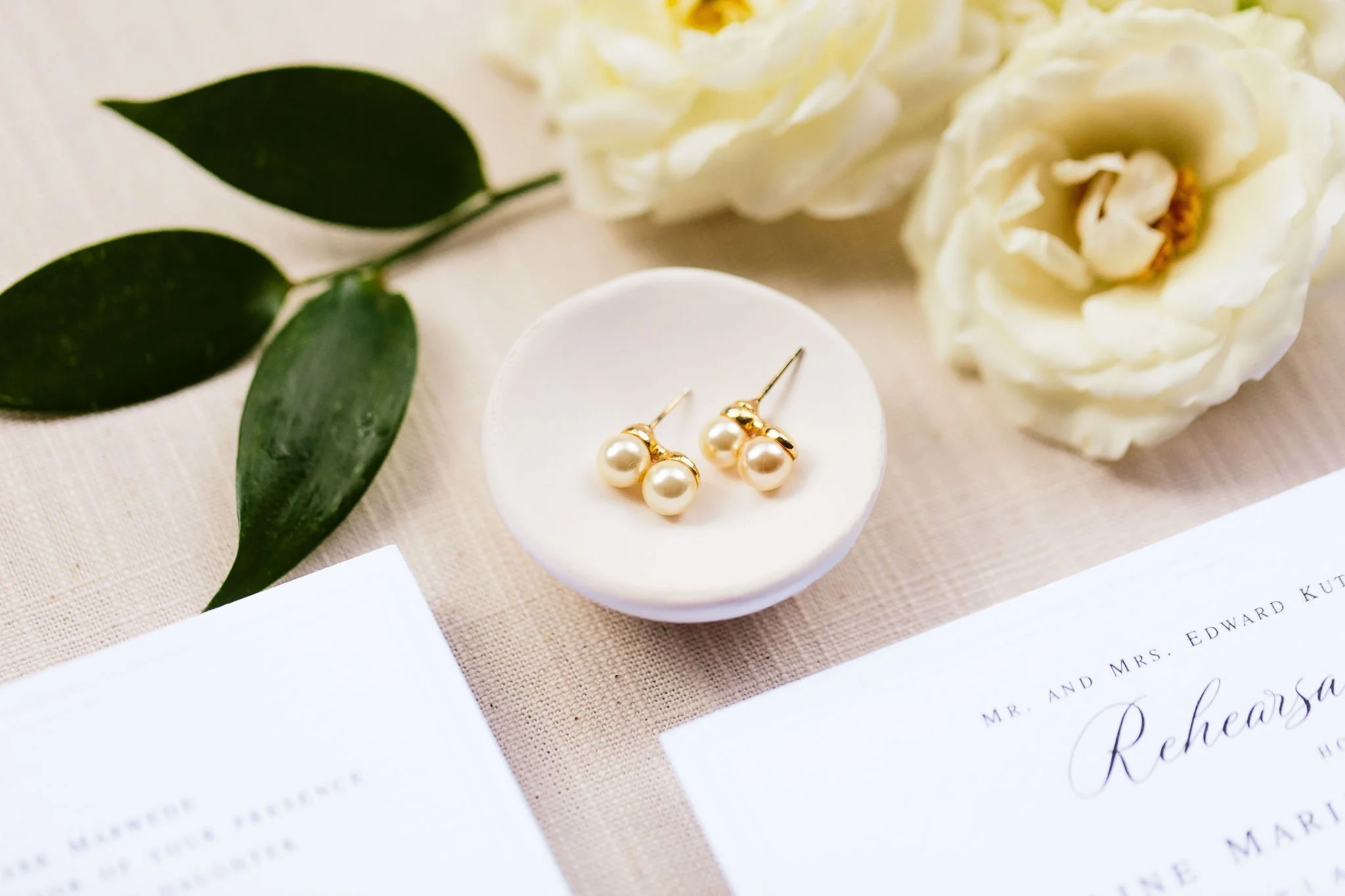 pearl earrings for wedding