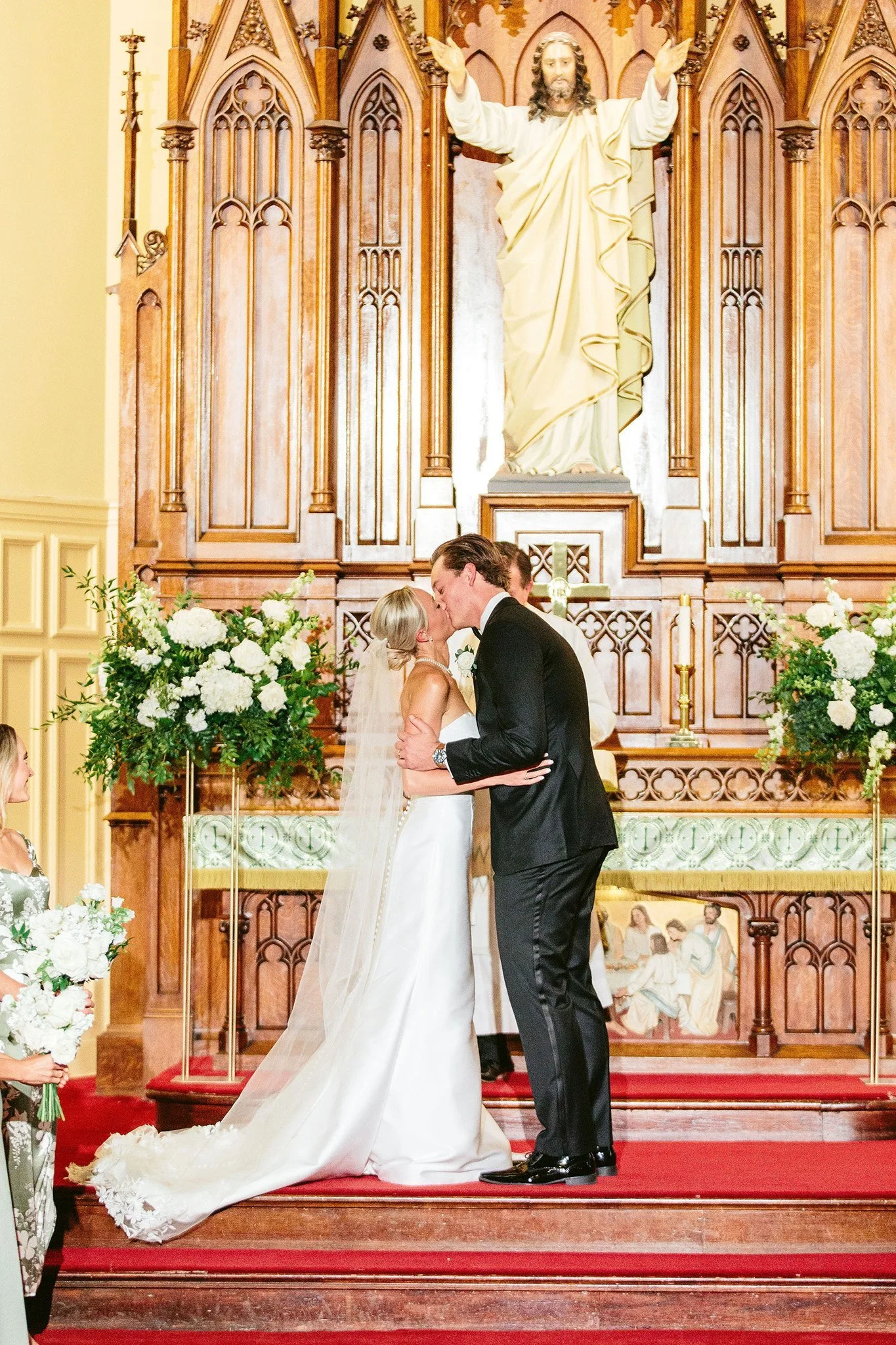 St. James Lutheran Church wedding ceremony