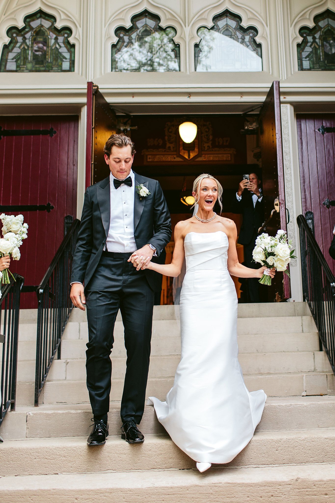 St. James Lutheran Church wedding exit