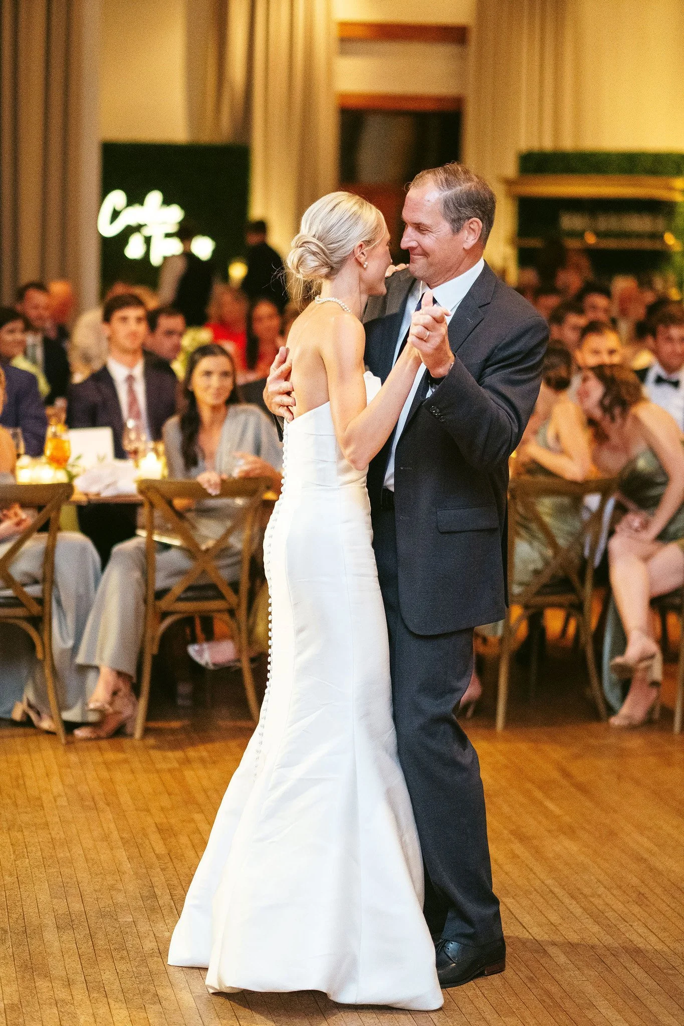 father daughter dance at ivy room